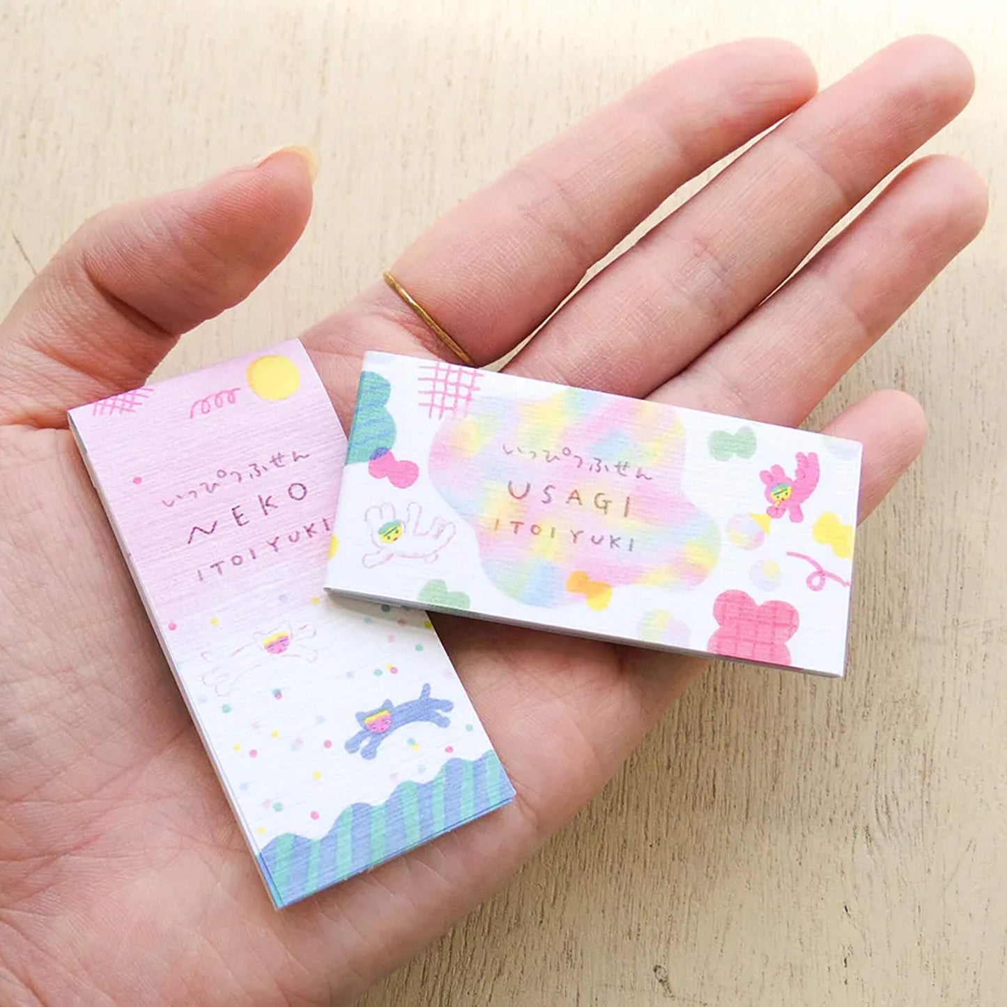 Cozyca Ippitsu Sticky Notes - Itoi Yuki | Usagi & Neko - Sticky Notes