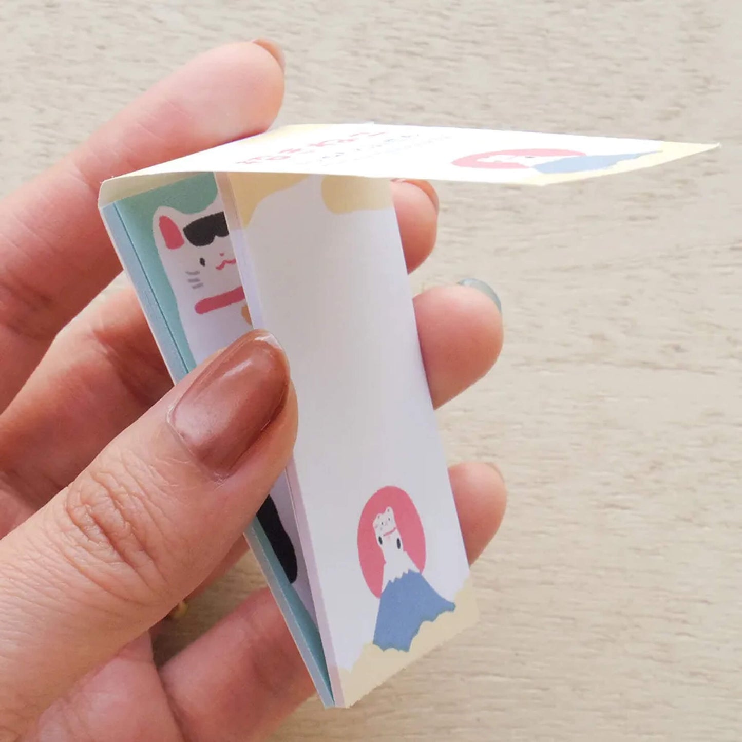 Cozyca Ippitsu Sticky Notes - Masao Takahata | Kuma & Maneki Neko - Sticky Notes