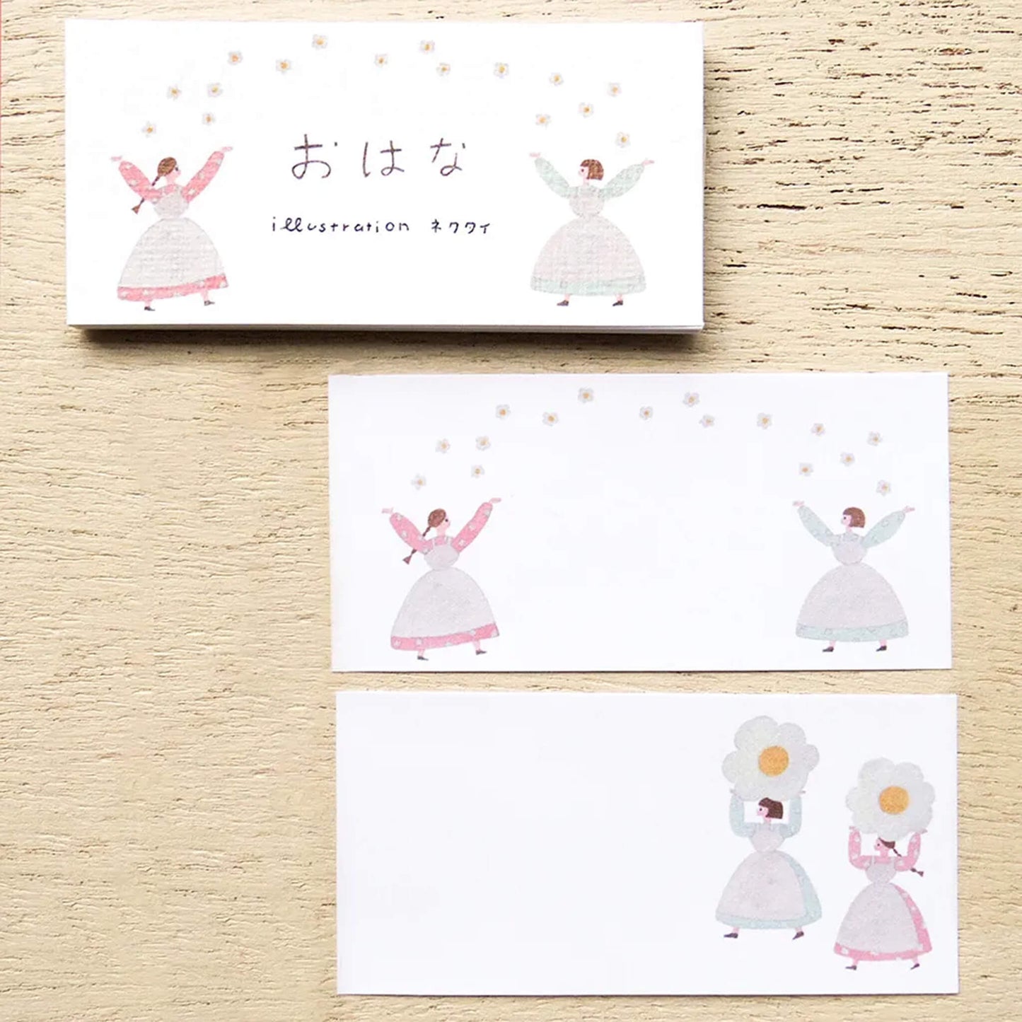 Cozyca Ippitsu Sticky Notes - Necktie | Write a Letter & Ohana - Sticky Notes