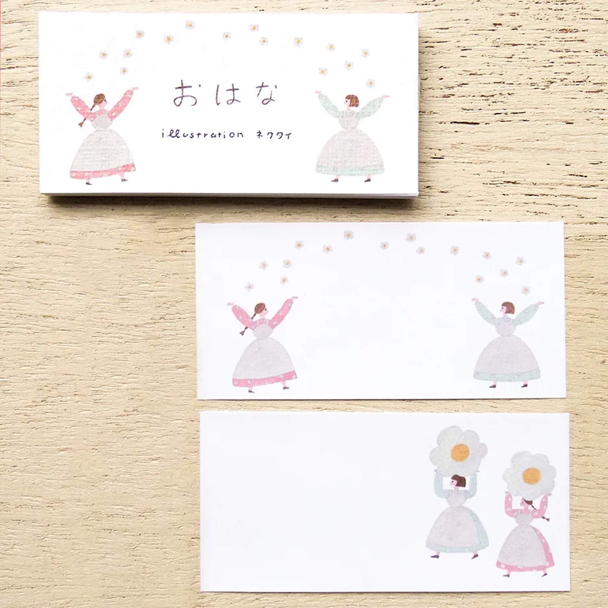 Cozyca Ippitsu Sticky Notes - Necktie | Write a Letter & Ohana - Sticky Notes