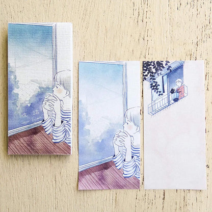 Cozyca Ippitsu Sticky Notes - Sayuri Fujimaki | Journey & Life - Sticky Notes