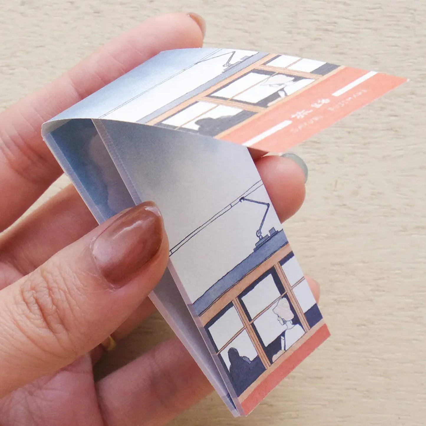 Cozyca Ippitsu Sticky Notes - Sayuri Fujimaki | Journey & Life - Sticky Notes