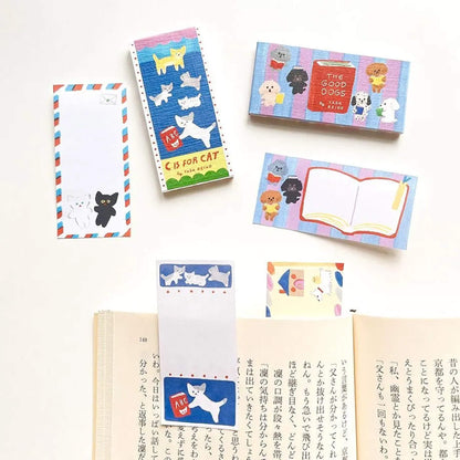 Cozyca Ippitsu Sticky Notes - Tada Reiko | C is for Cat & The Good Dogs - Sticky Notes