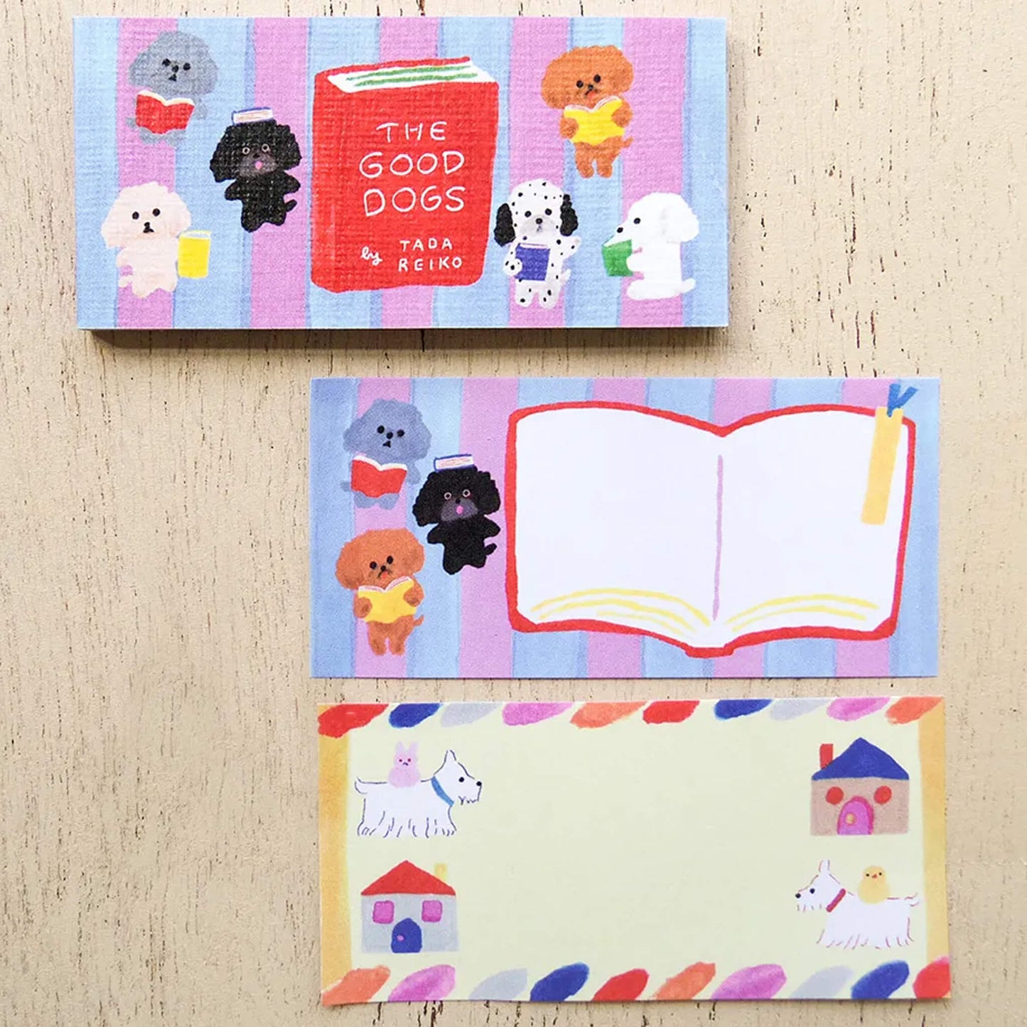 Cozyca Ippitsu Sticky Notes - Tada Reiko | C is for Cat & The Good Dogs - Sticky Notes