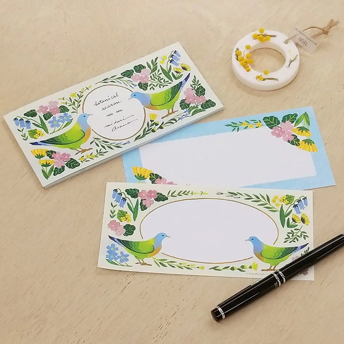 Cozyca Ippitsusen Letter Pad - Botanical Season - Ippitsusen