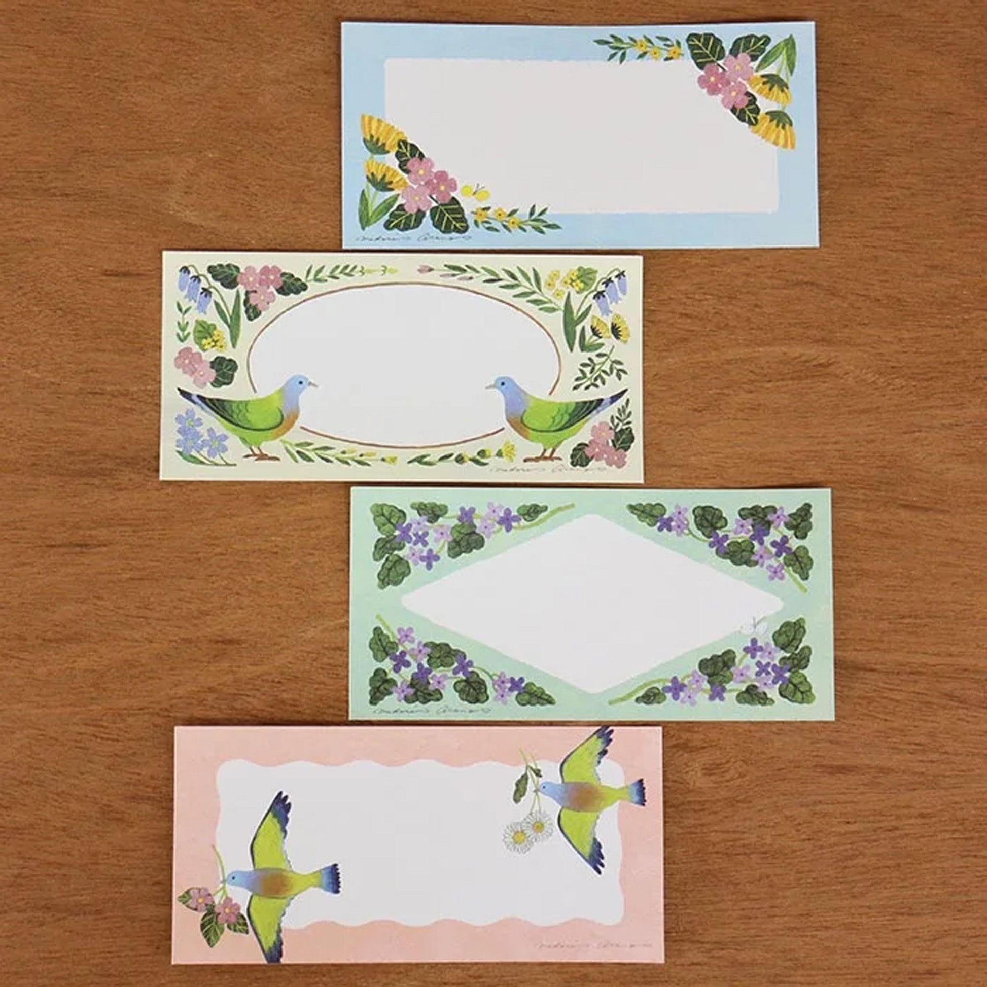 Cozyca Ippitsusen Letter Pad - Botanical Season - Ippitsusen