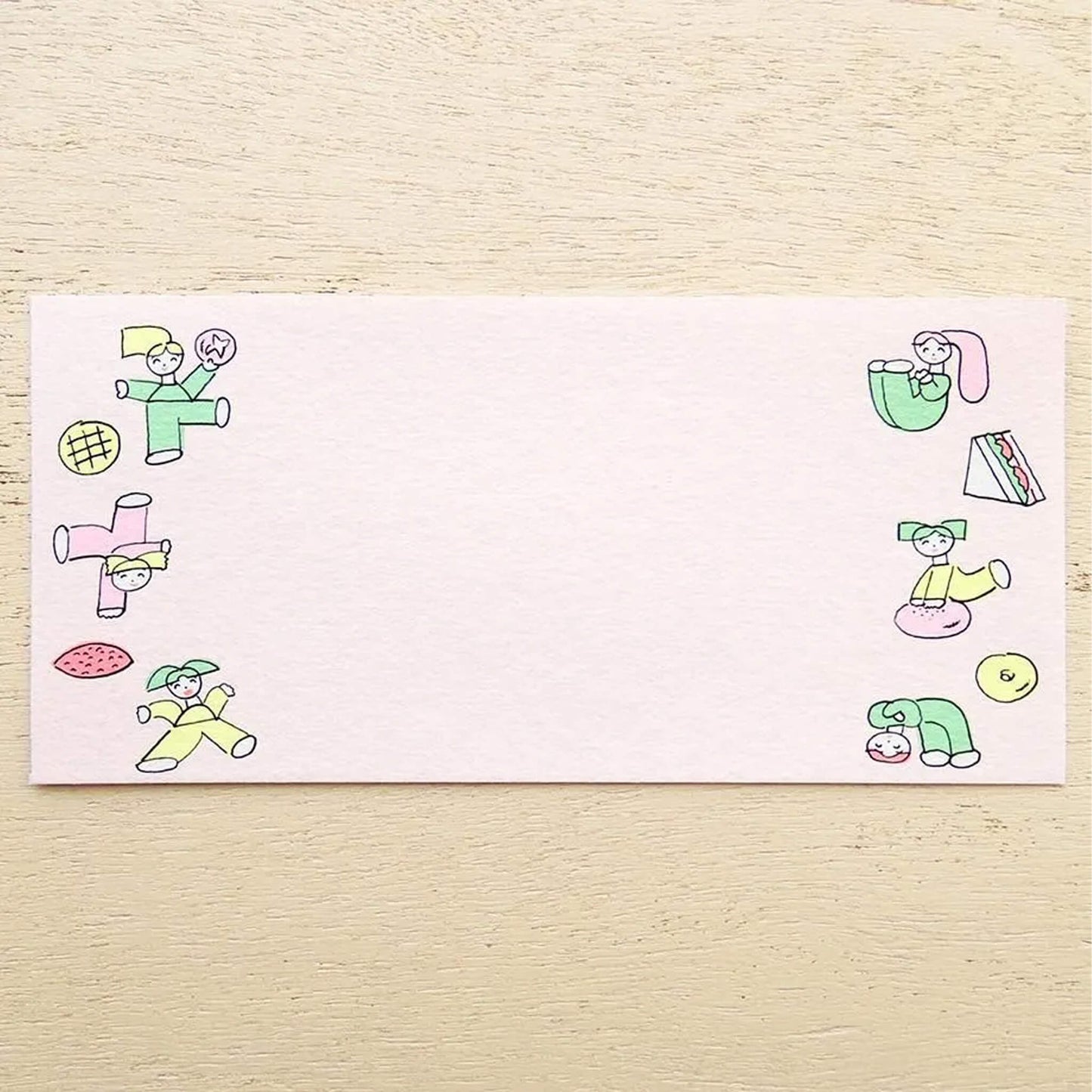 Cozyca Ippitsusen Letter Pad - Bread & Good Spirits - Ippitsusen