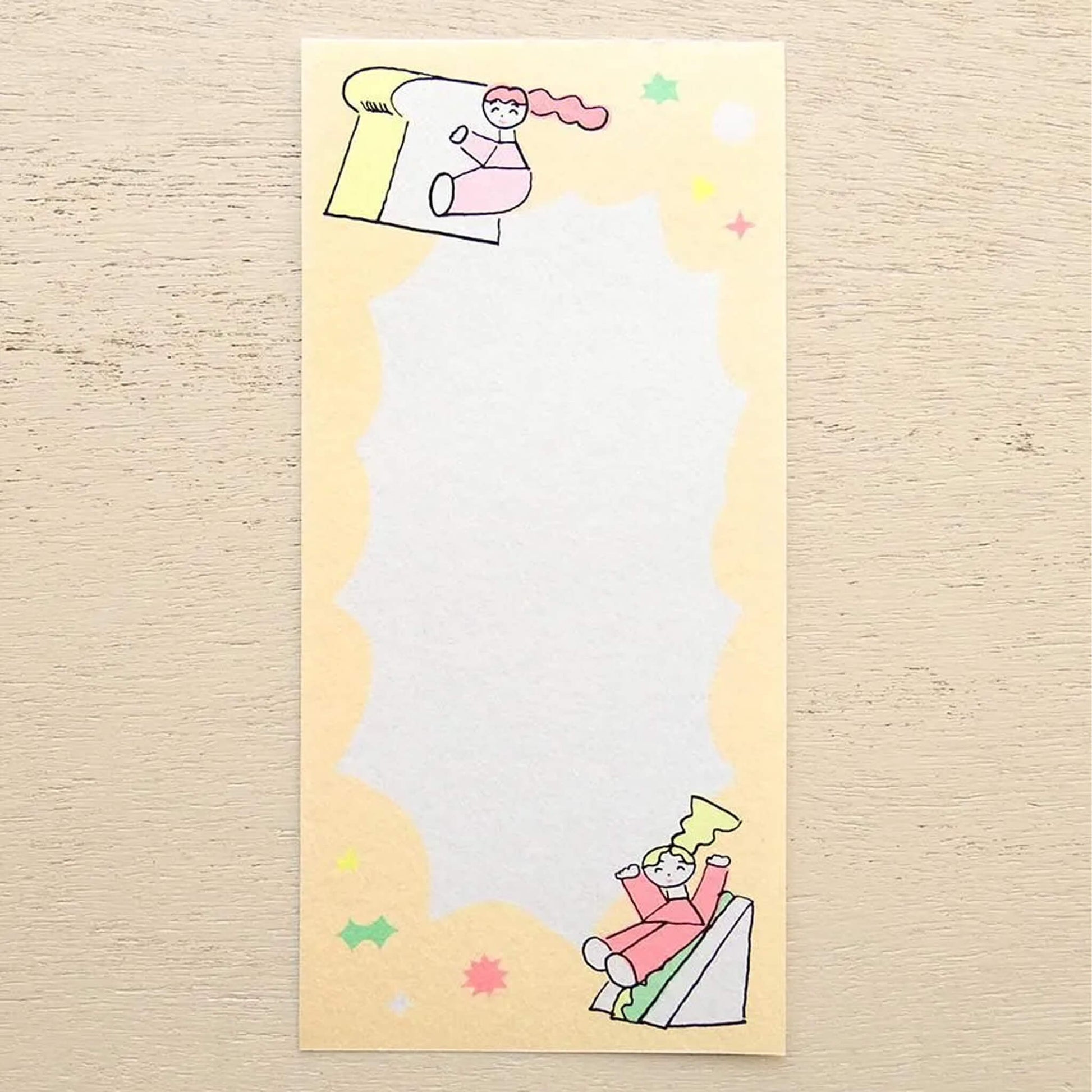 Cozyca Ippitsusen Letter Pad - Bread & Good Spirits - Ippitsusen