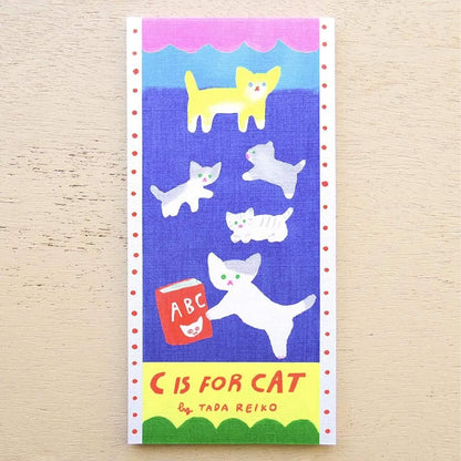 Cozyca Ippitsusen Letter Pad - C is for Cat - Ippitsusen