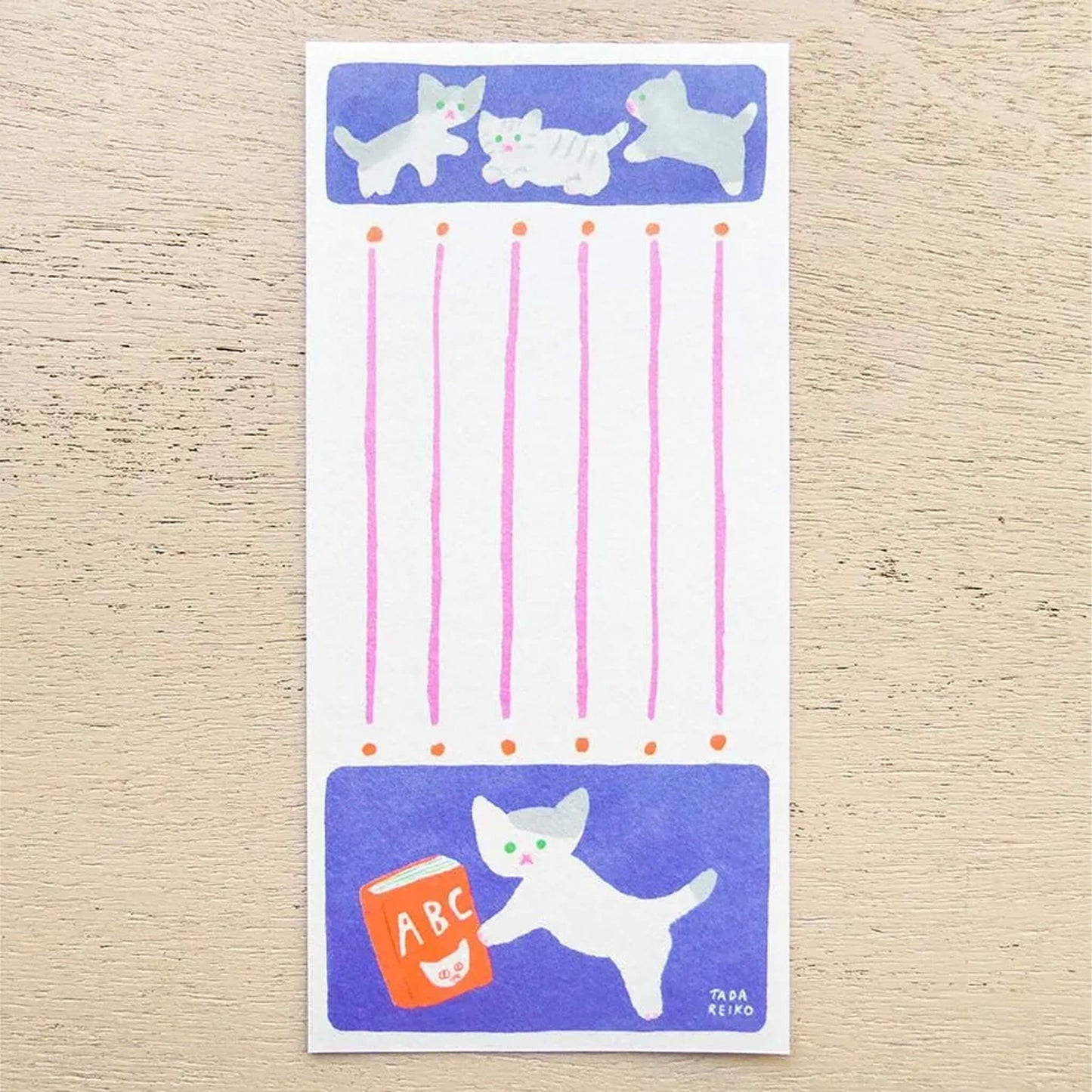 Cozyca Ippitsusen Letter Pad - C is for Cat - Ippitsusen
