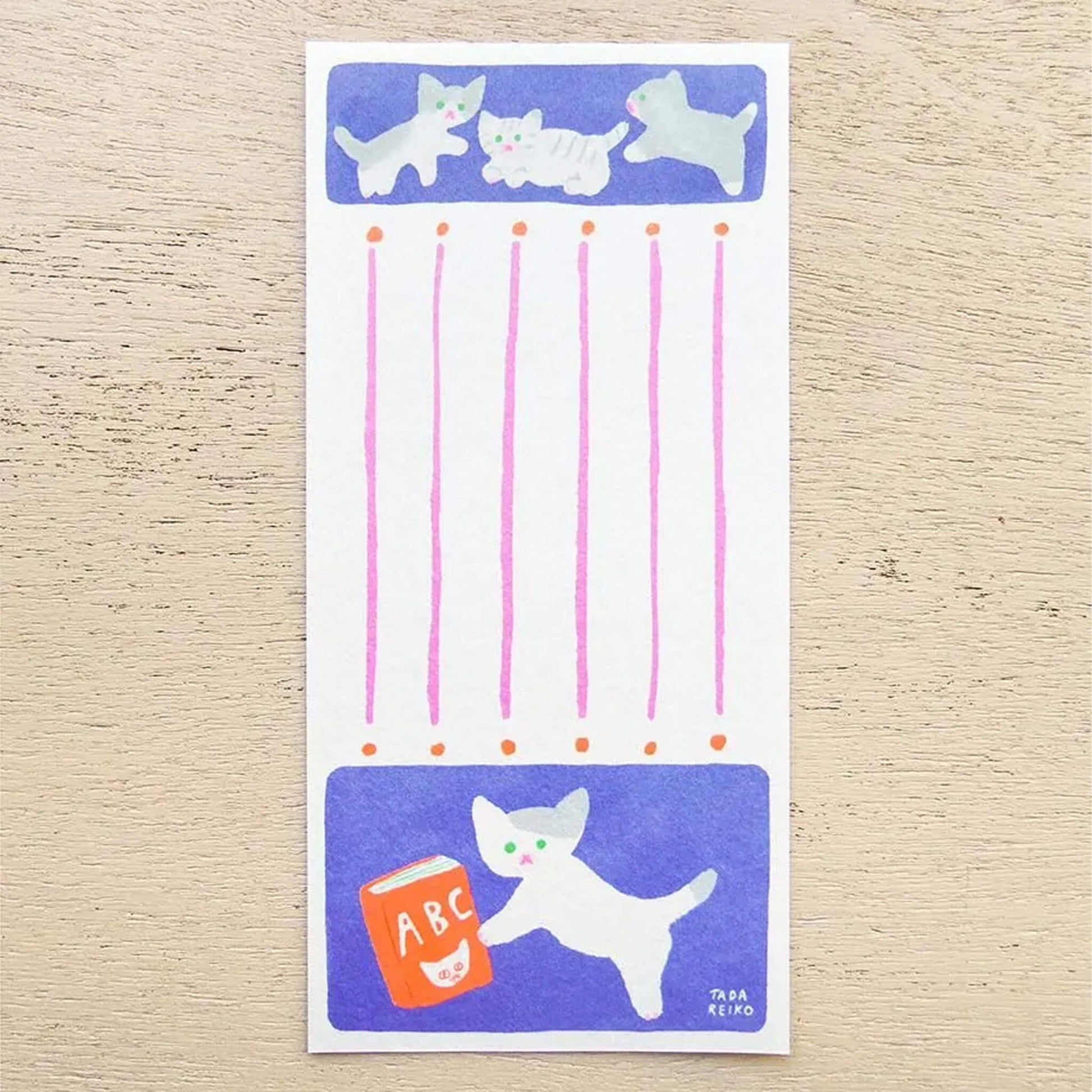 Cozyca Ippitsusen Letter Pad - C is for Cat - Ippitsusen