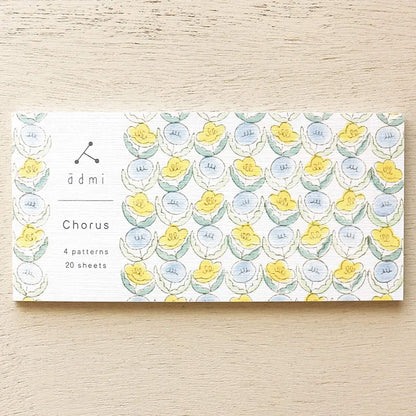 Cozyca Ippitsusen Letter Pad - Chorus - Ippitsusen