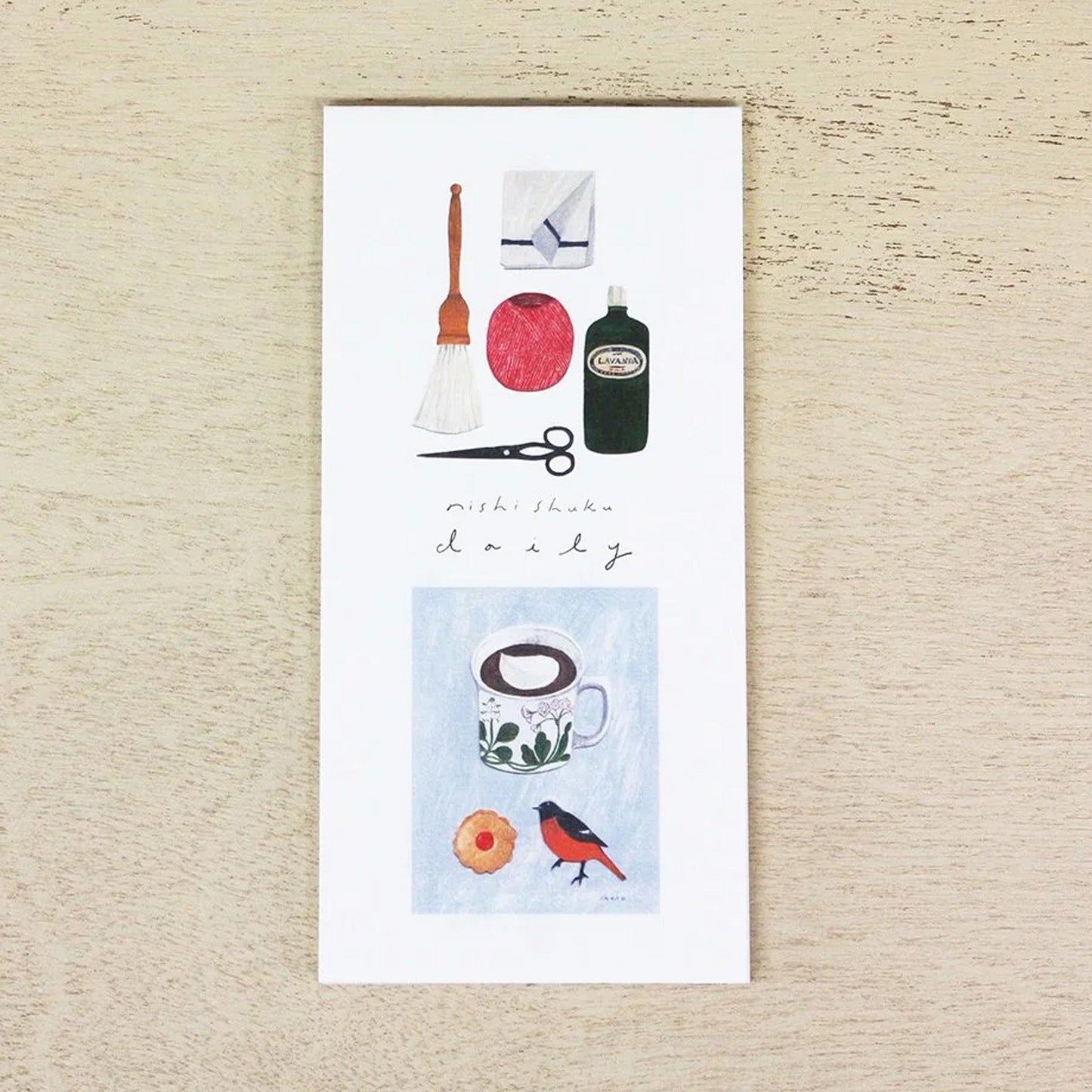 Cozyca Ippitsusen Letter Pad - Daily - Ippitsusen