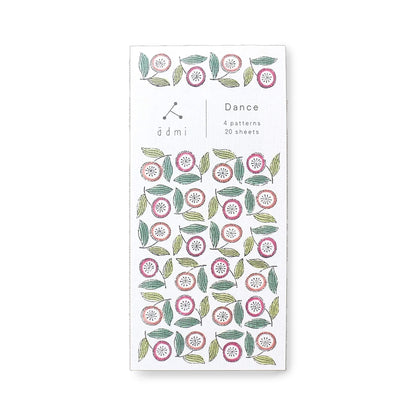Cozyca Ippitsusen Letter Pad - Dance - Ippitsusen