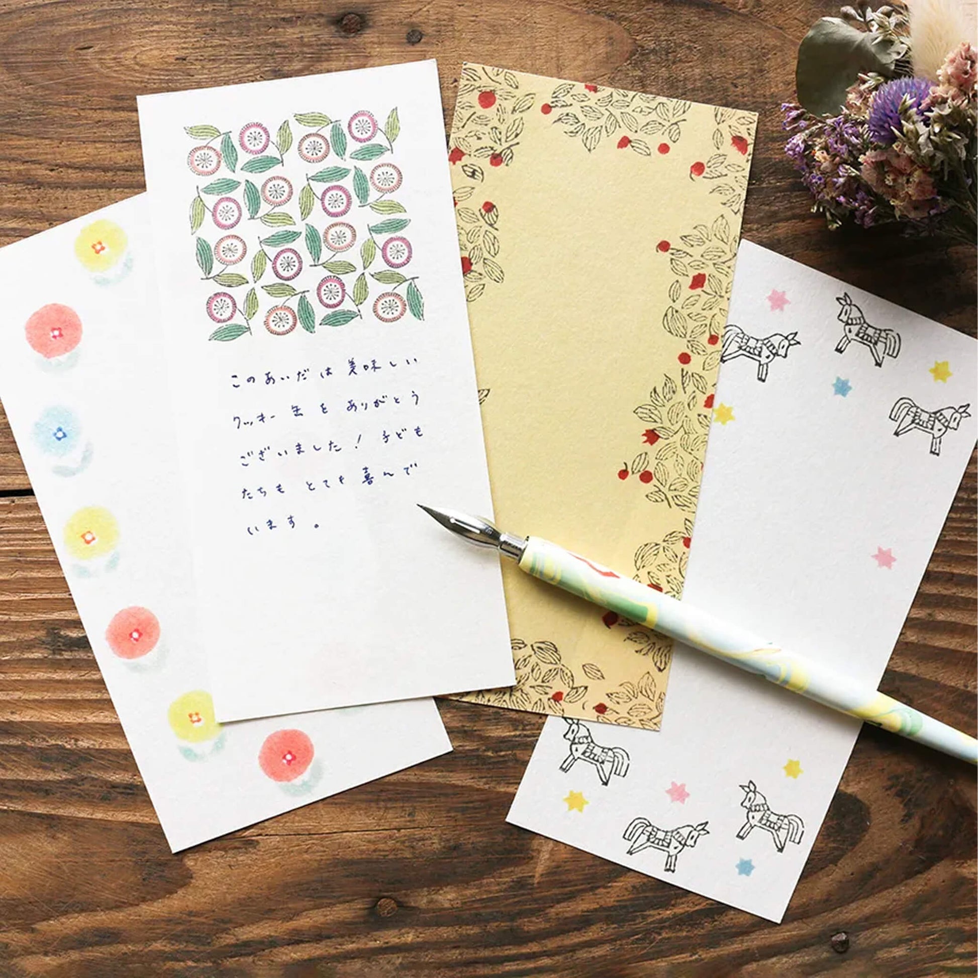 Cozyca Ippitsusen Letter Pad - Dance - Ippitsusen