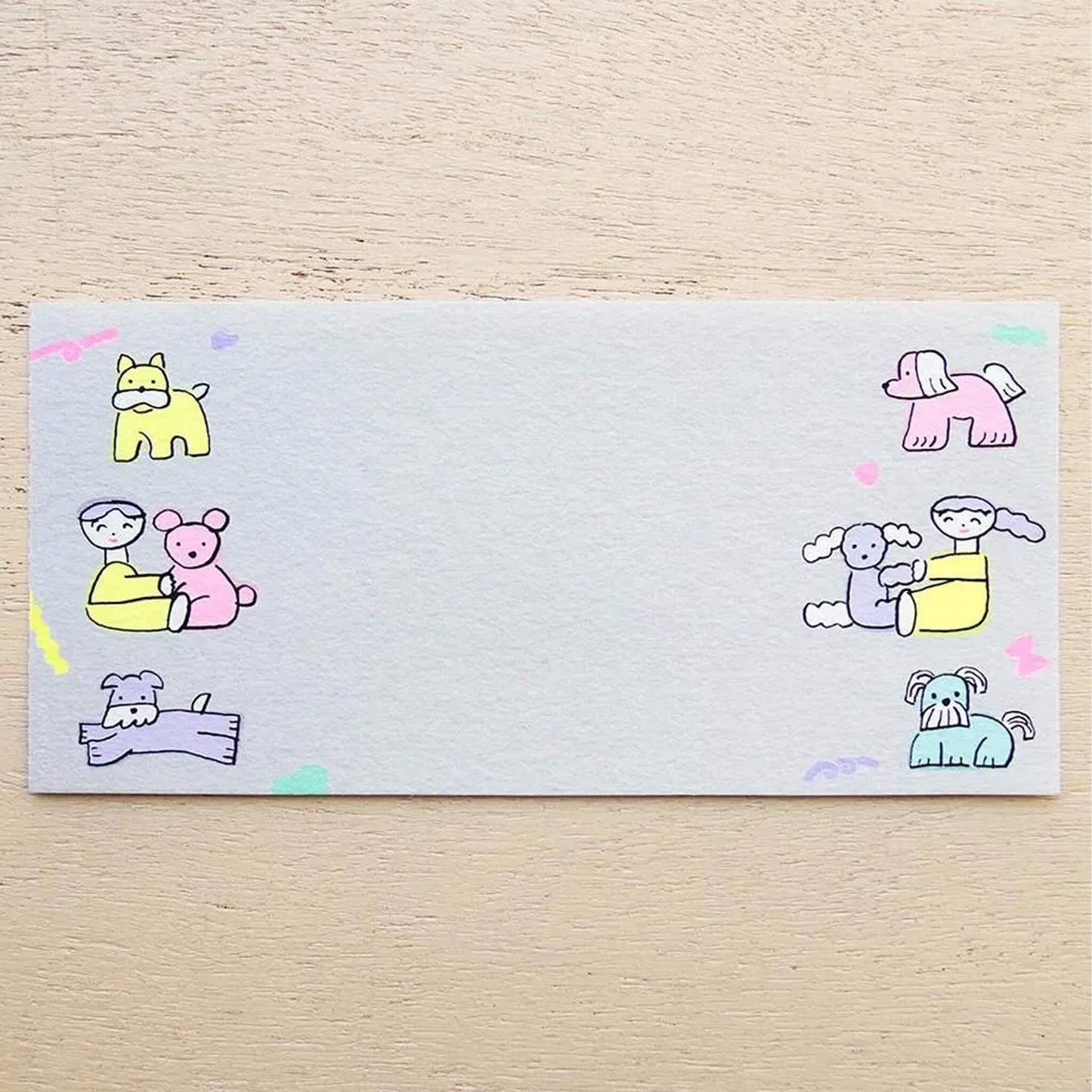 Cozyca Ippitsusen Letter Pad - Easy Days with a Dog - Ippitsusen