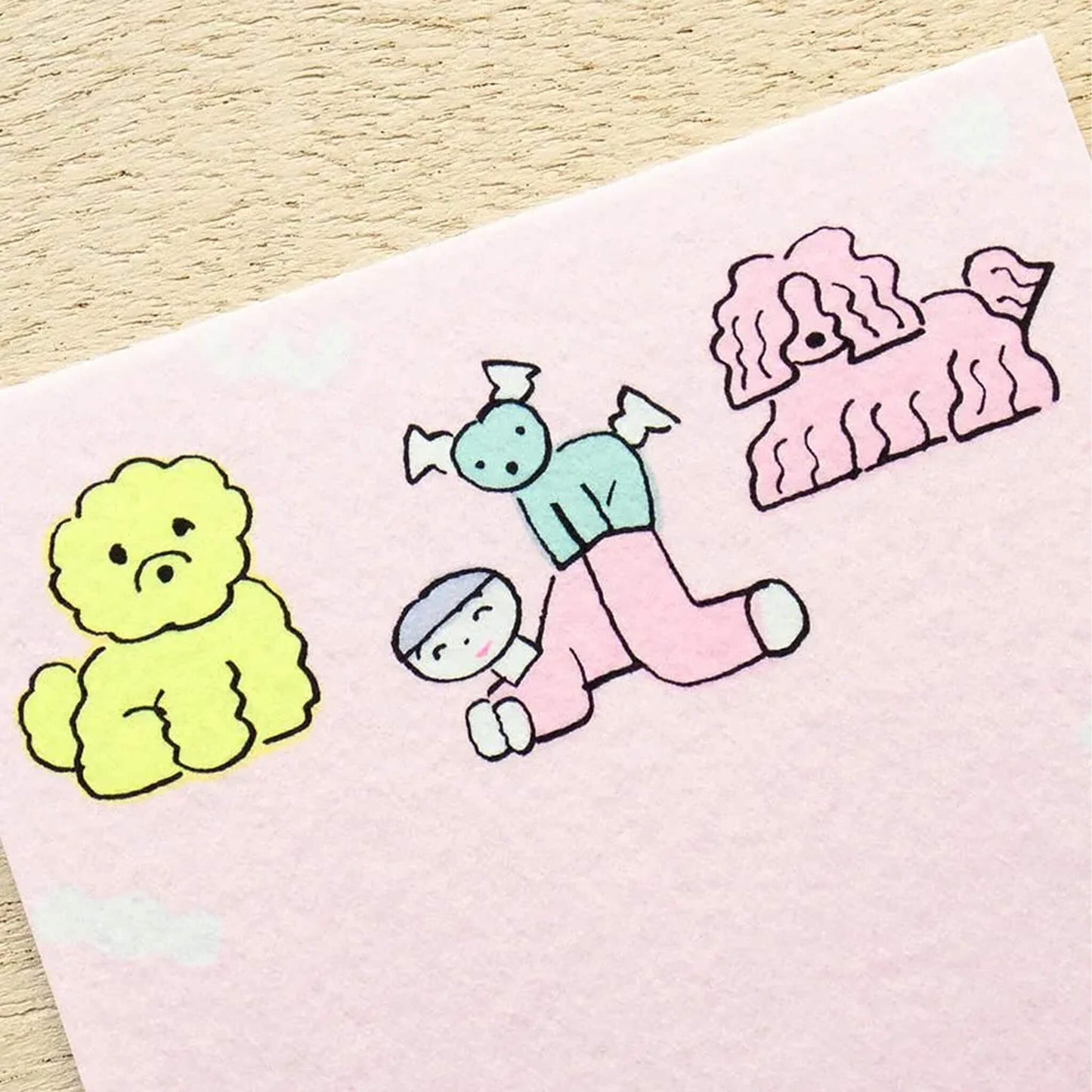 Cozyca Ippitsusen Letter Pad - Easy Days with a Dog - Ippitsusen