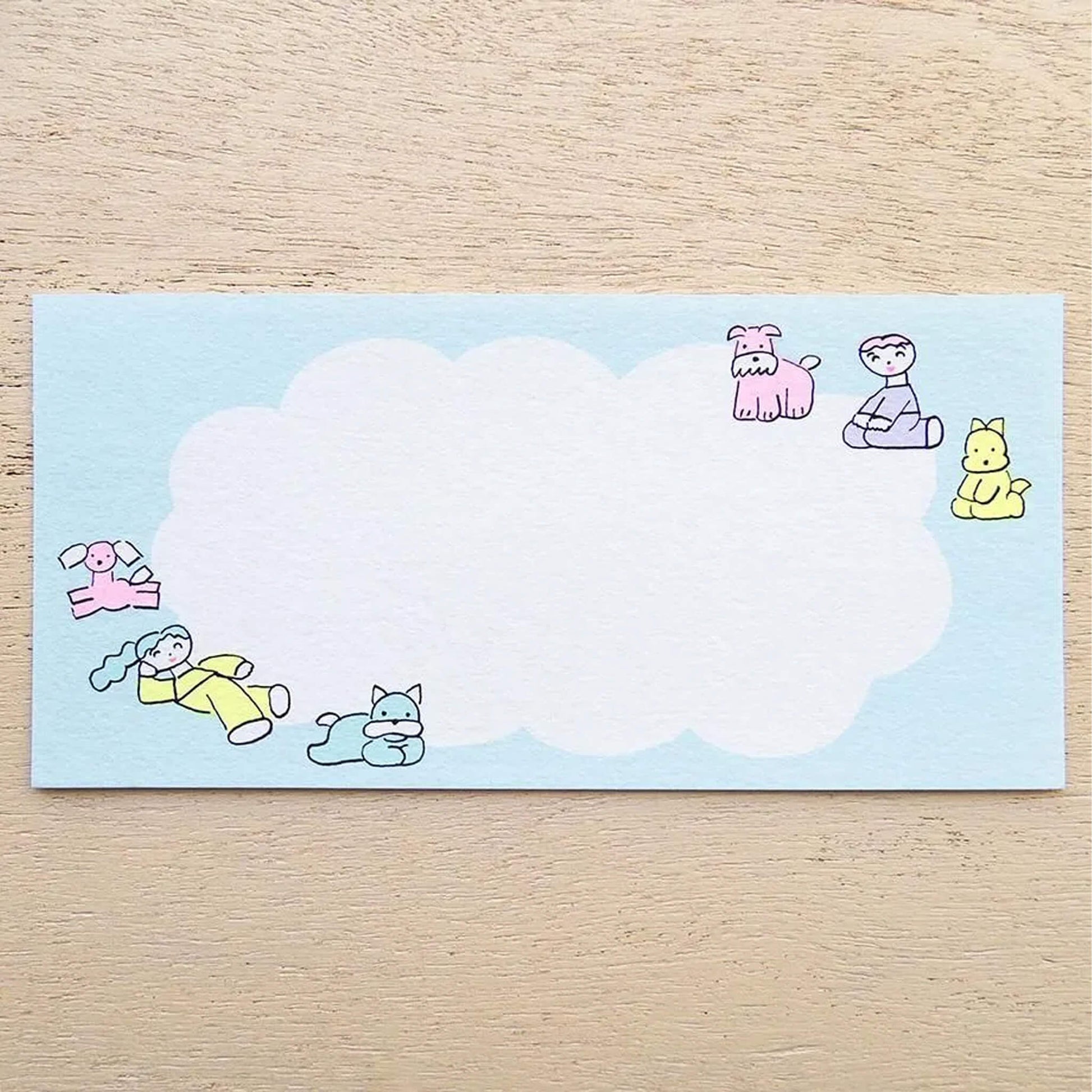Cozyca Ippitsusen Letter Pad - Easy Days with a Dog - Ippitsusen