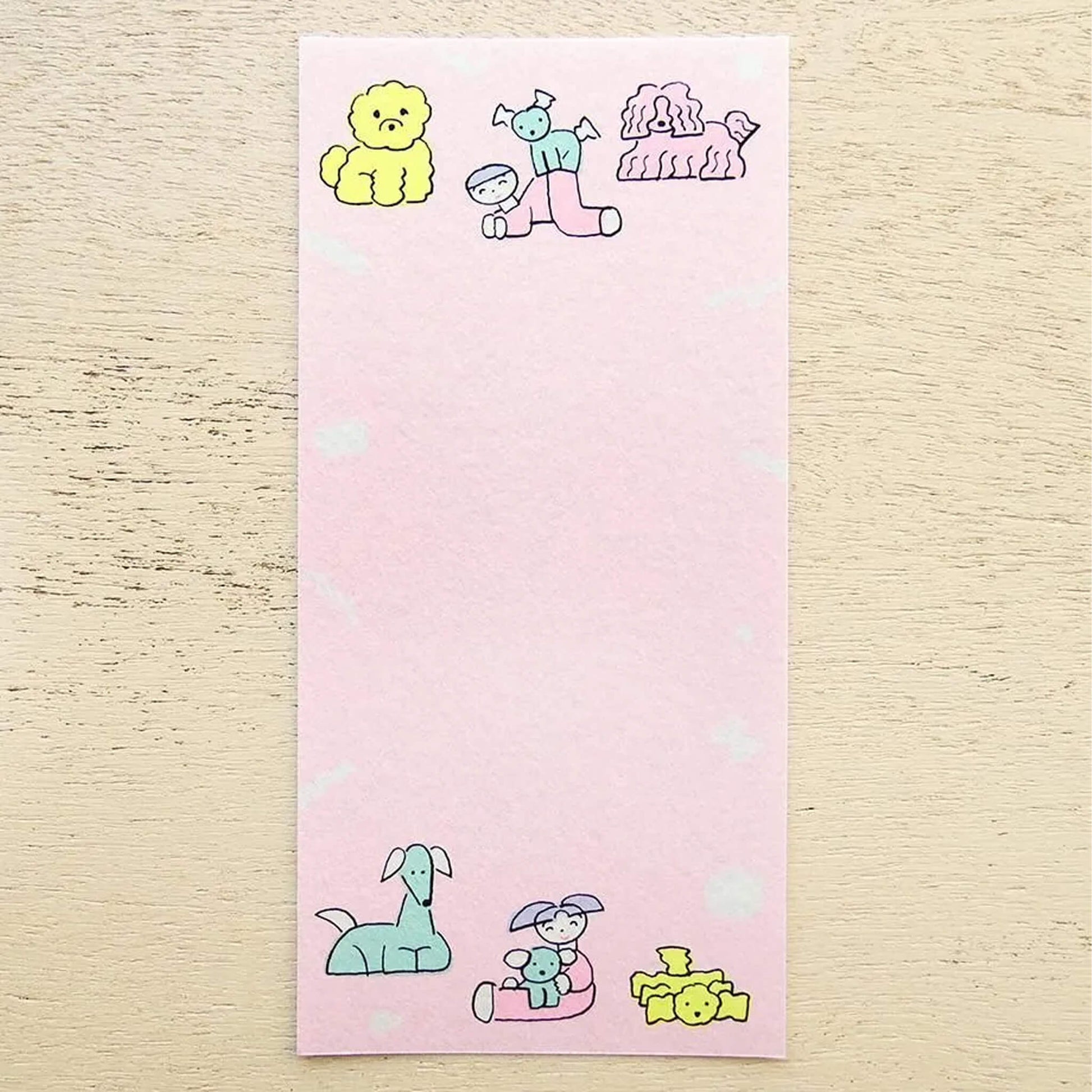 Cozyca Ippitsusen Letter Pad - Easy Days with a Dog - Ippitsusen