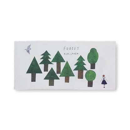 Cozyca Ippitsusen Letter Pad - Forest - Ippitsusen