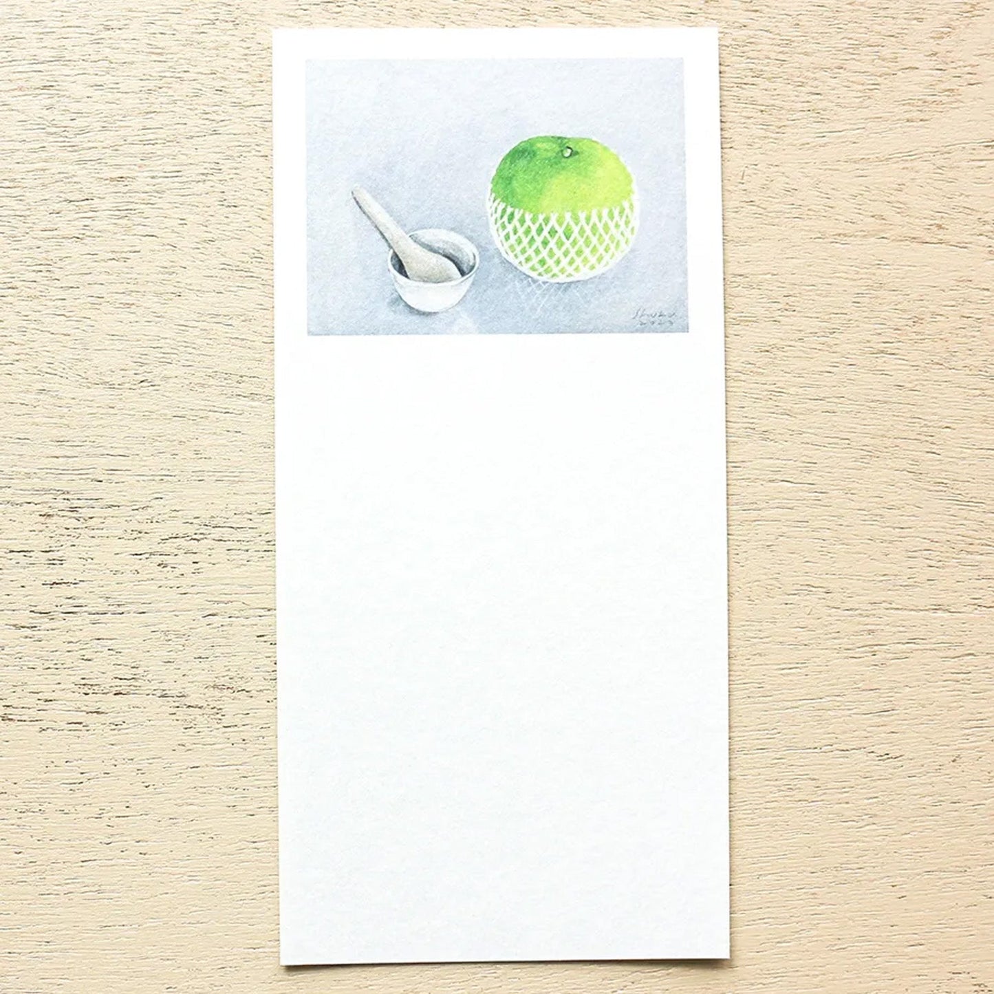 Cozyca Ippitsusen Letter Pad - Fruit - Ippitsusen