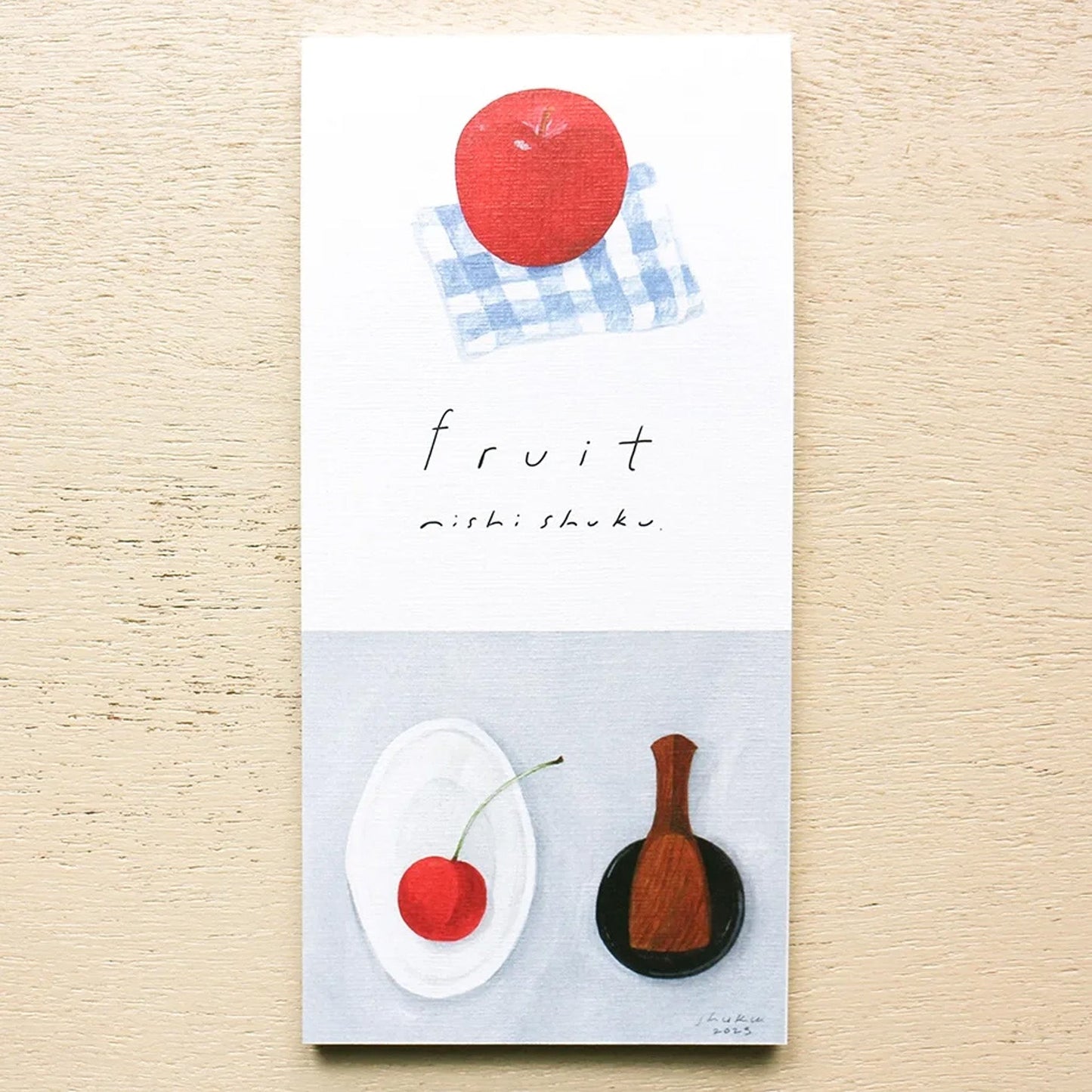 Cozyca Ippitsusen Letter Pad - Fruit - Ippitsusen