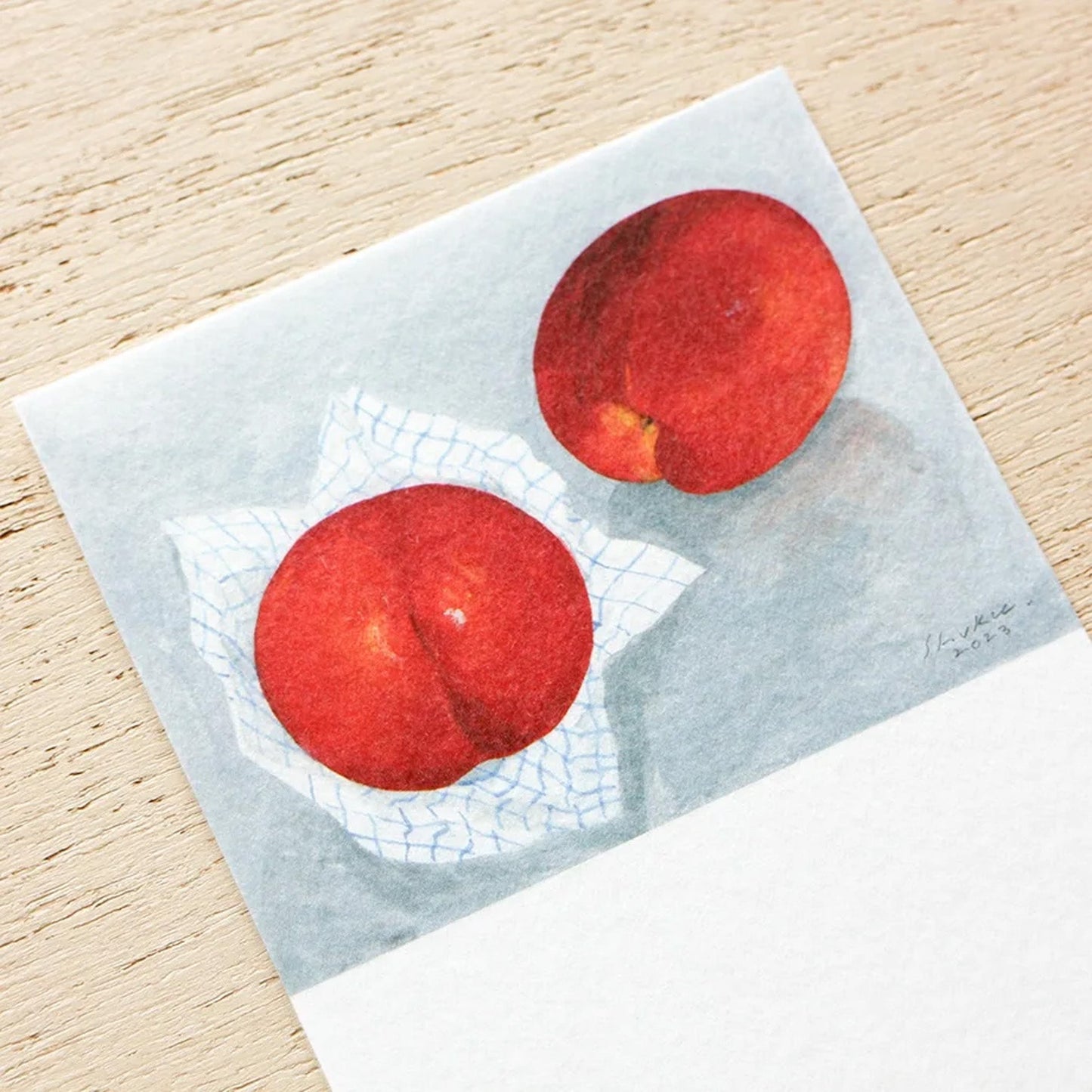 Cozyca Ippitsusen Letter Pad - Fruit - Ippitsusen