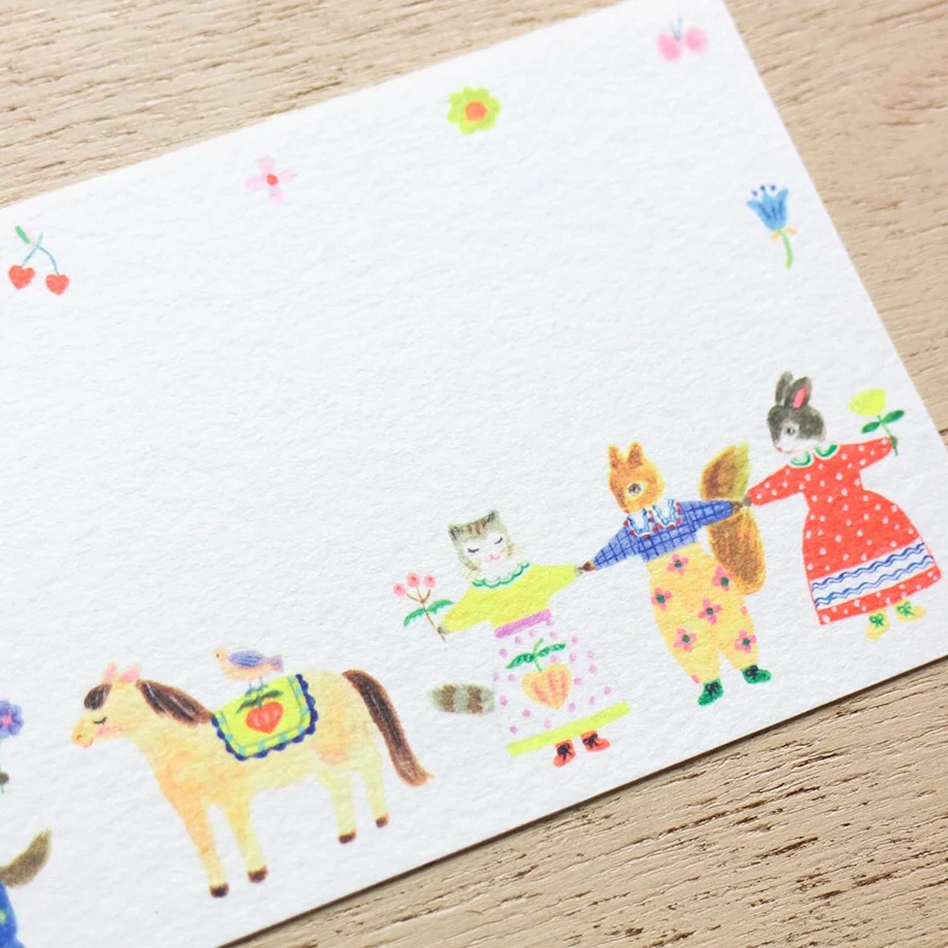 Cozyca Ippitsusen Letter Pad - Jardin - Ippitsusen