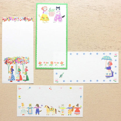 Cozyca Ippitsusen Letter Pad - Jardin - Ippitsusen