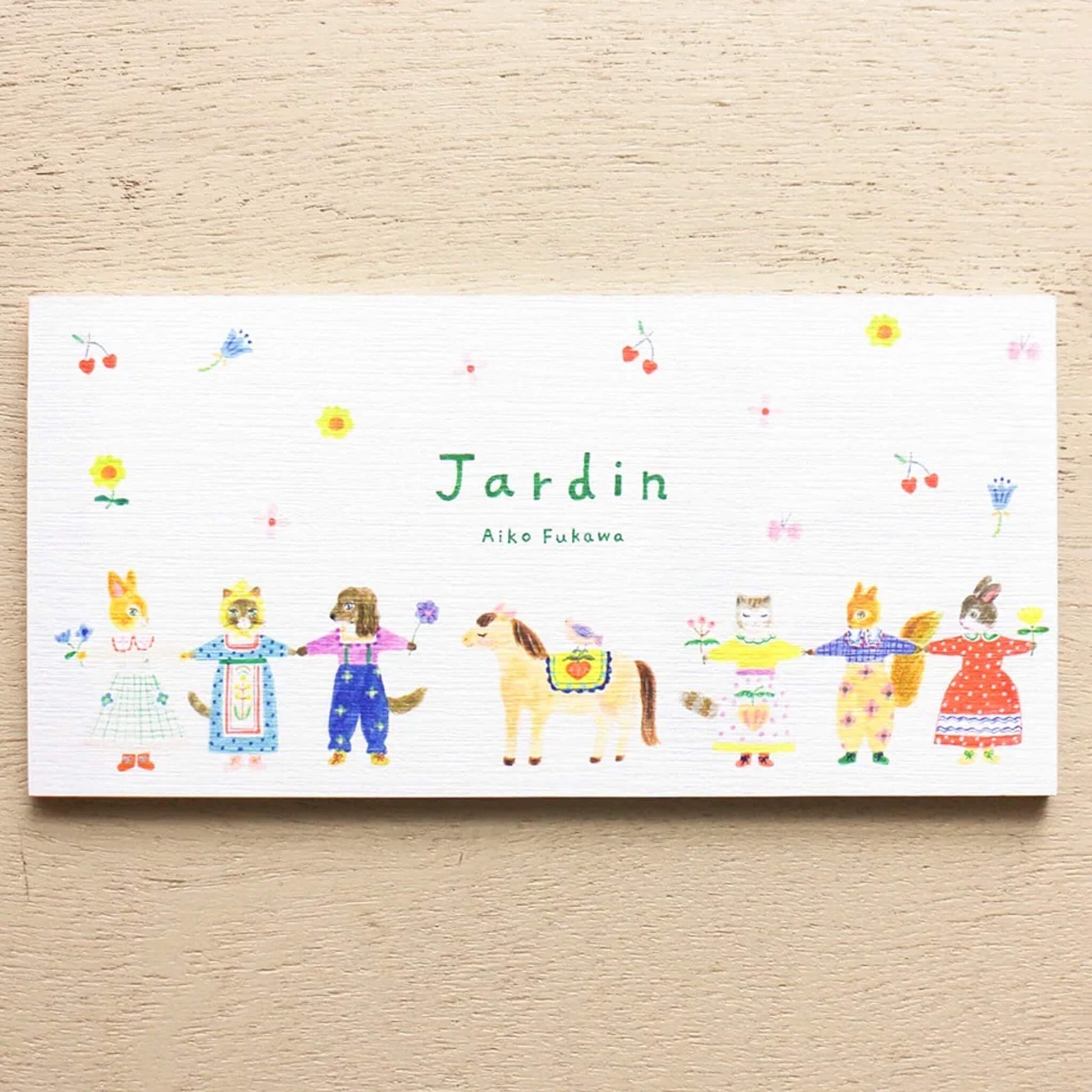 Cozyca Ippitsusen Letter Pad - Jardin - Ippitsusen