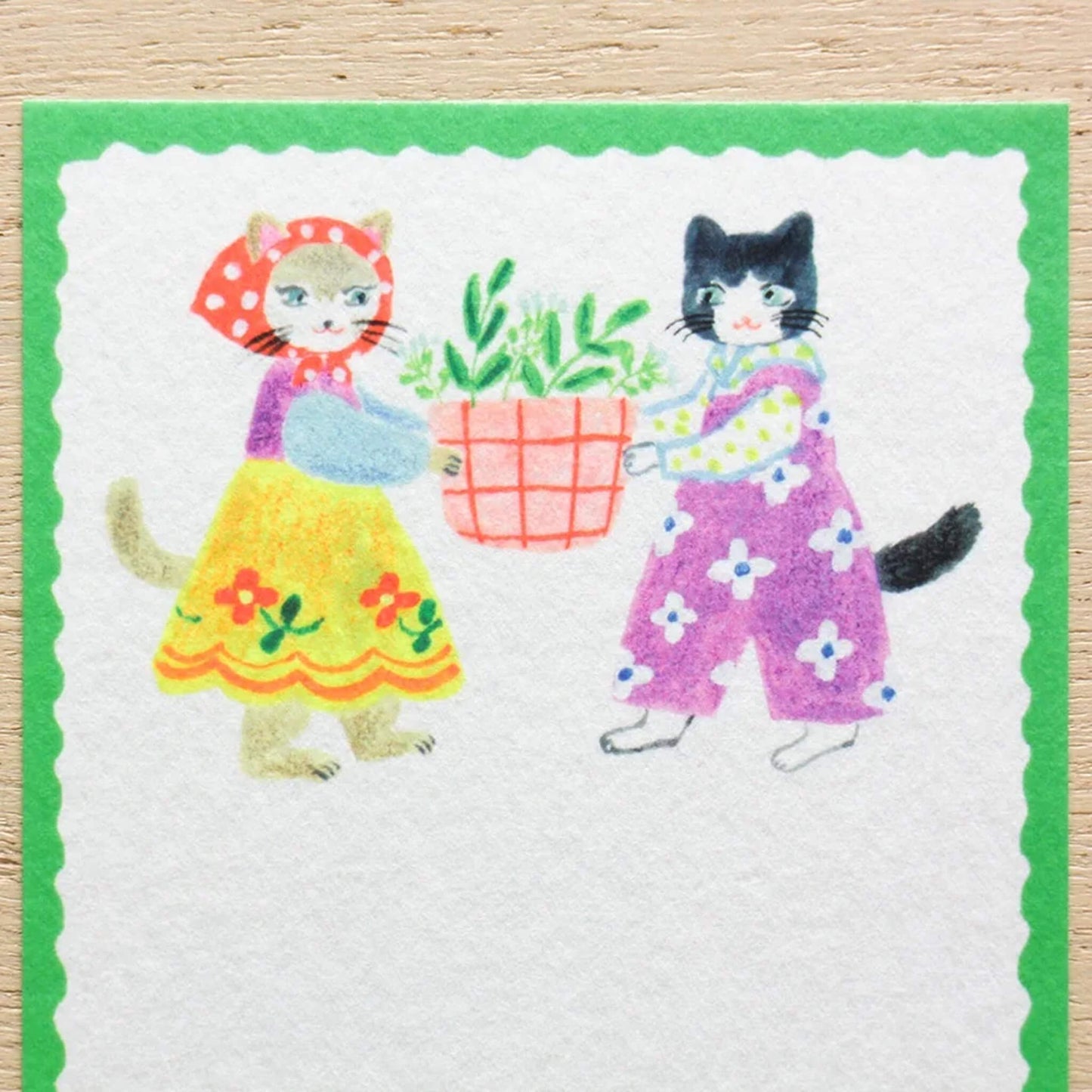 Cozyca Ippitsusen Letter Pad - Jardin - Ippitsusen