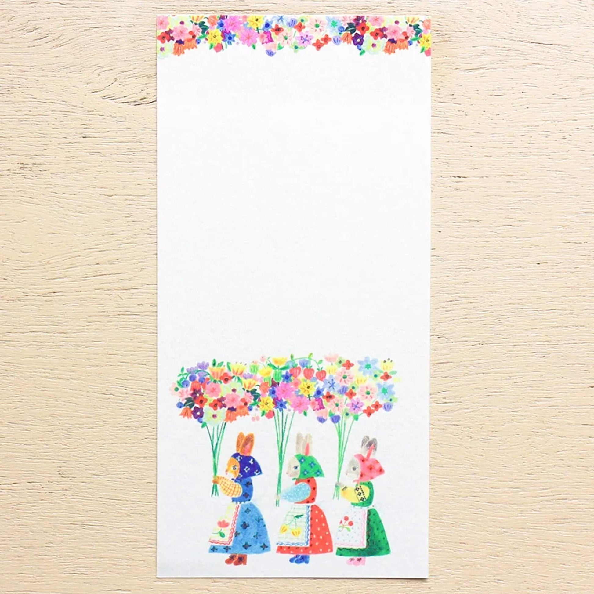 Cozyca Ippitsusen Letter Pad - Jardin - Ippitsusen