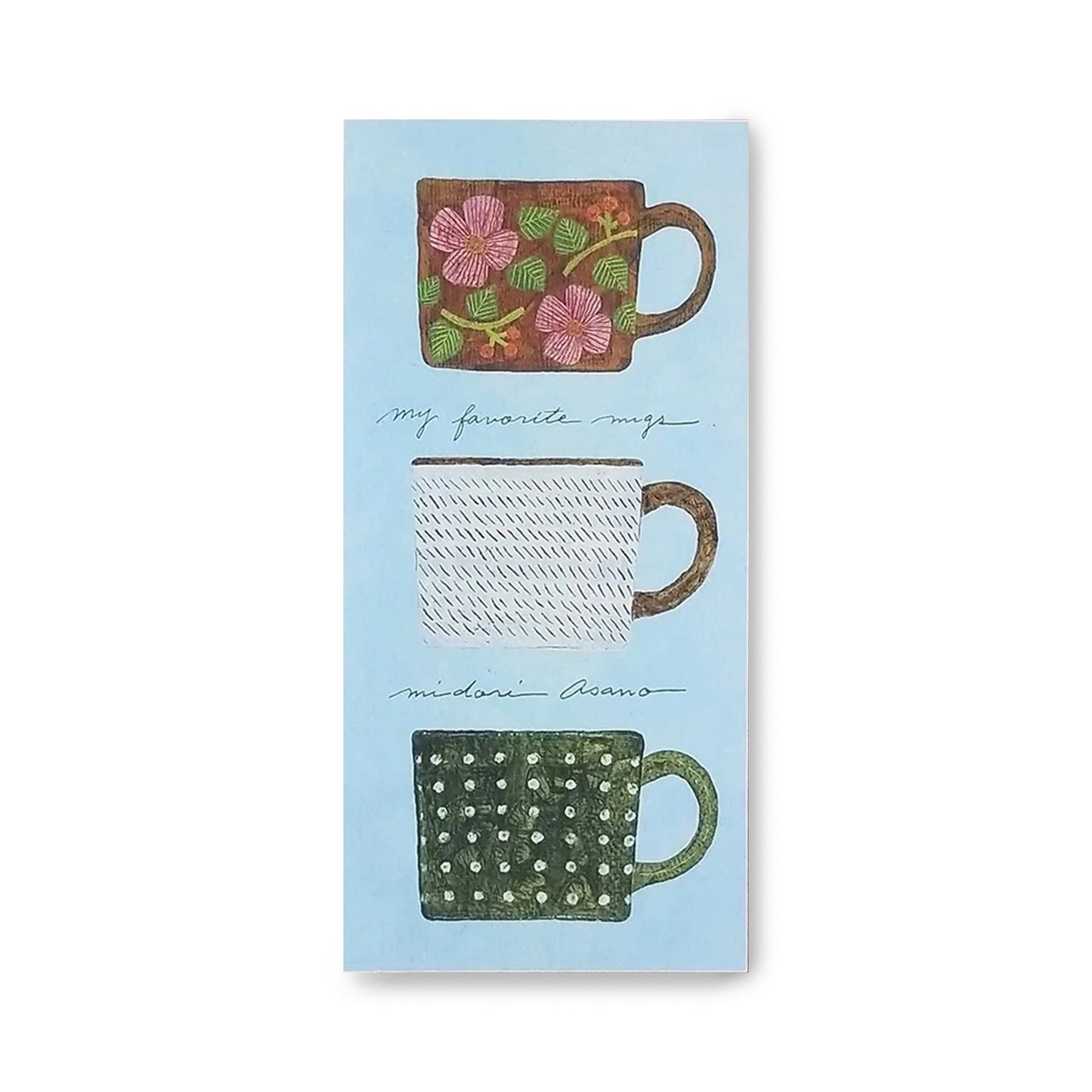 Cozyca Ippitsusen Letter Pad - My Favorite Mugs - Ippitsusen