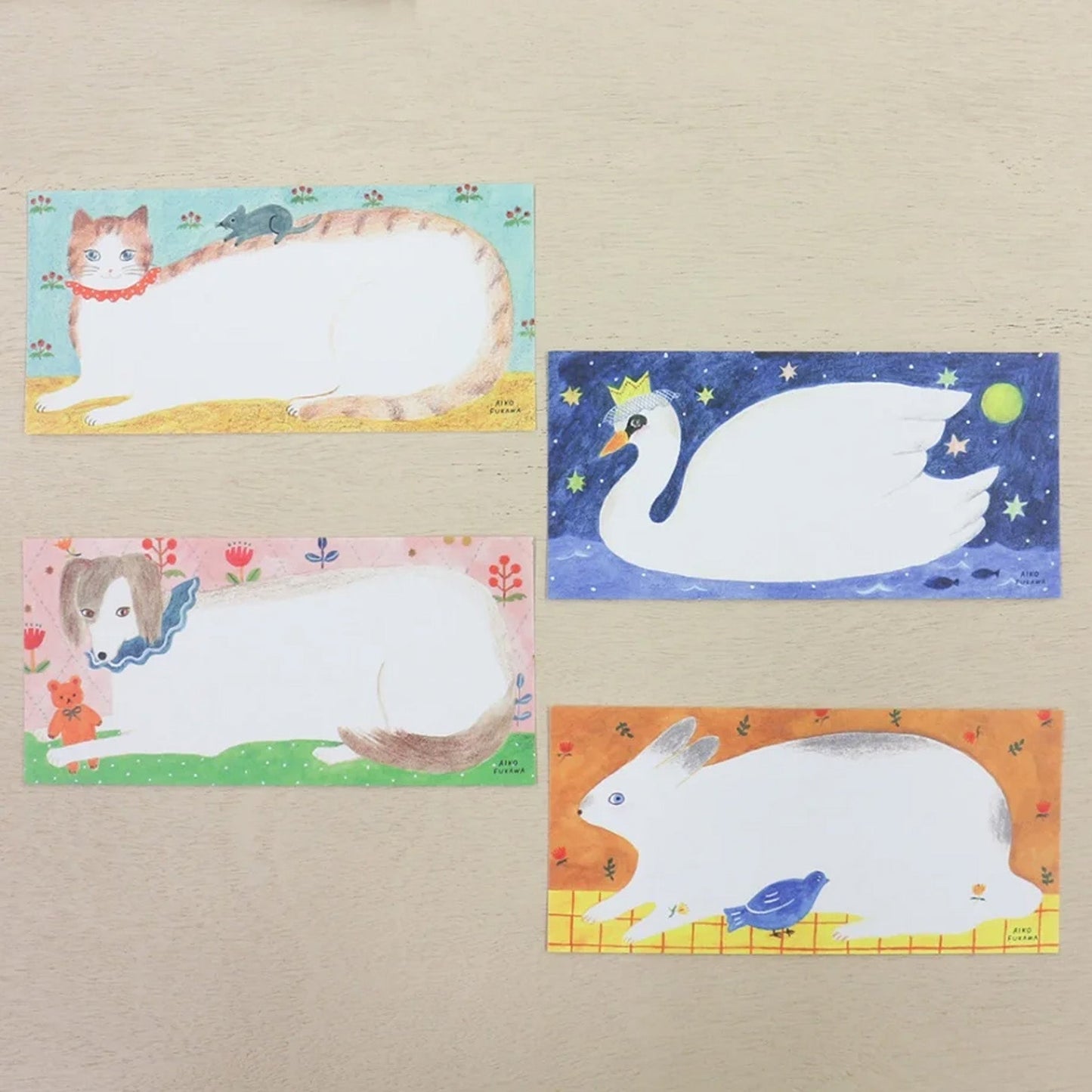 Cozyca Ippitsusen Letter Pad - My Friends - Ippitsusen