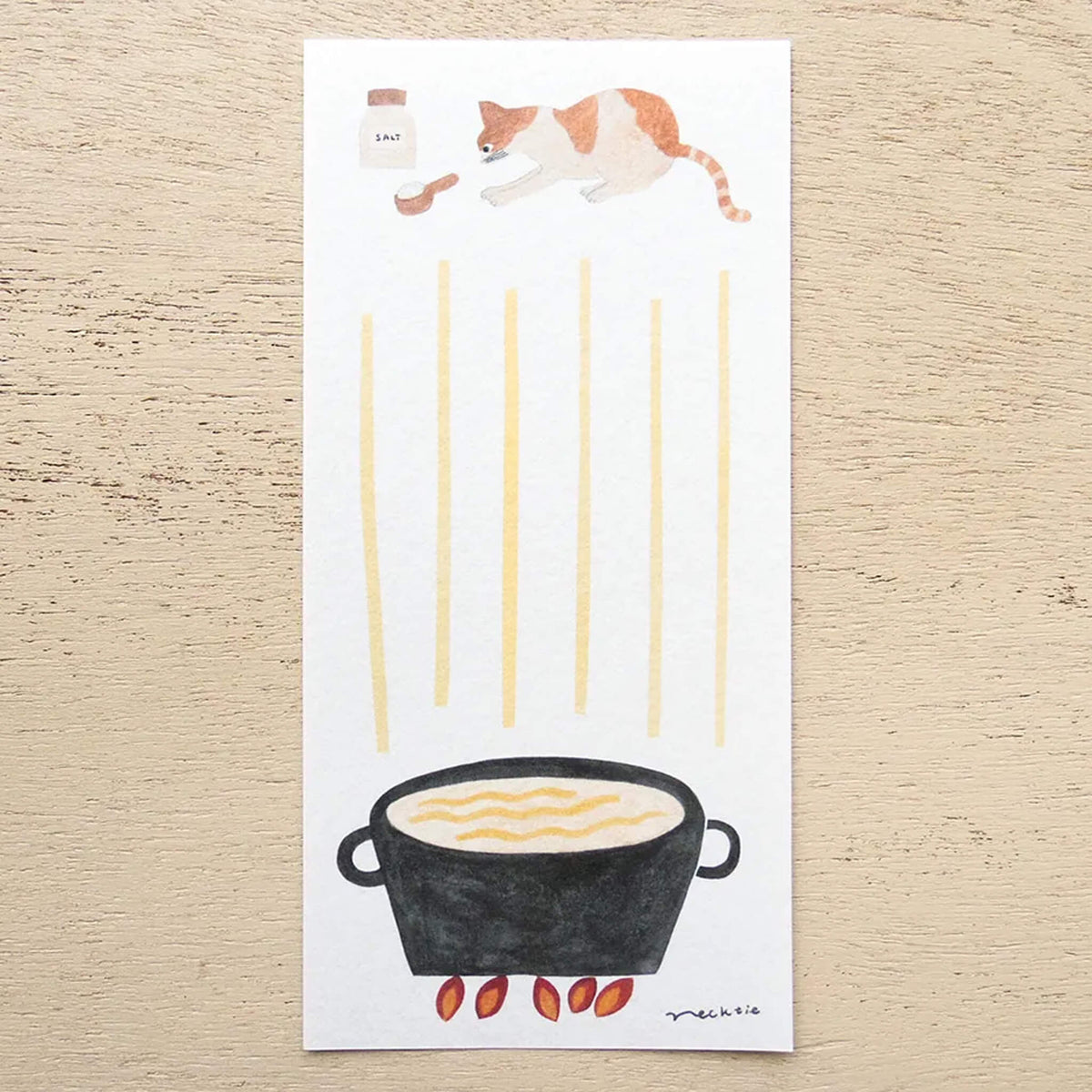 Cozyca Ippitsusen Letter Pad - PASTA - Ippitsusen