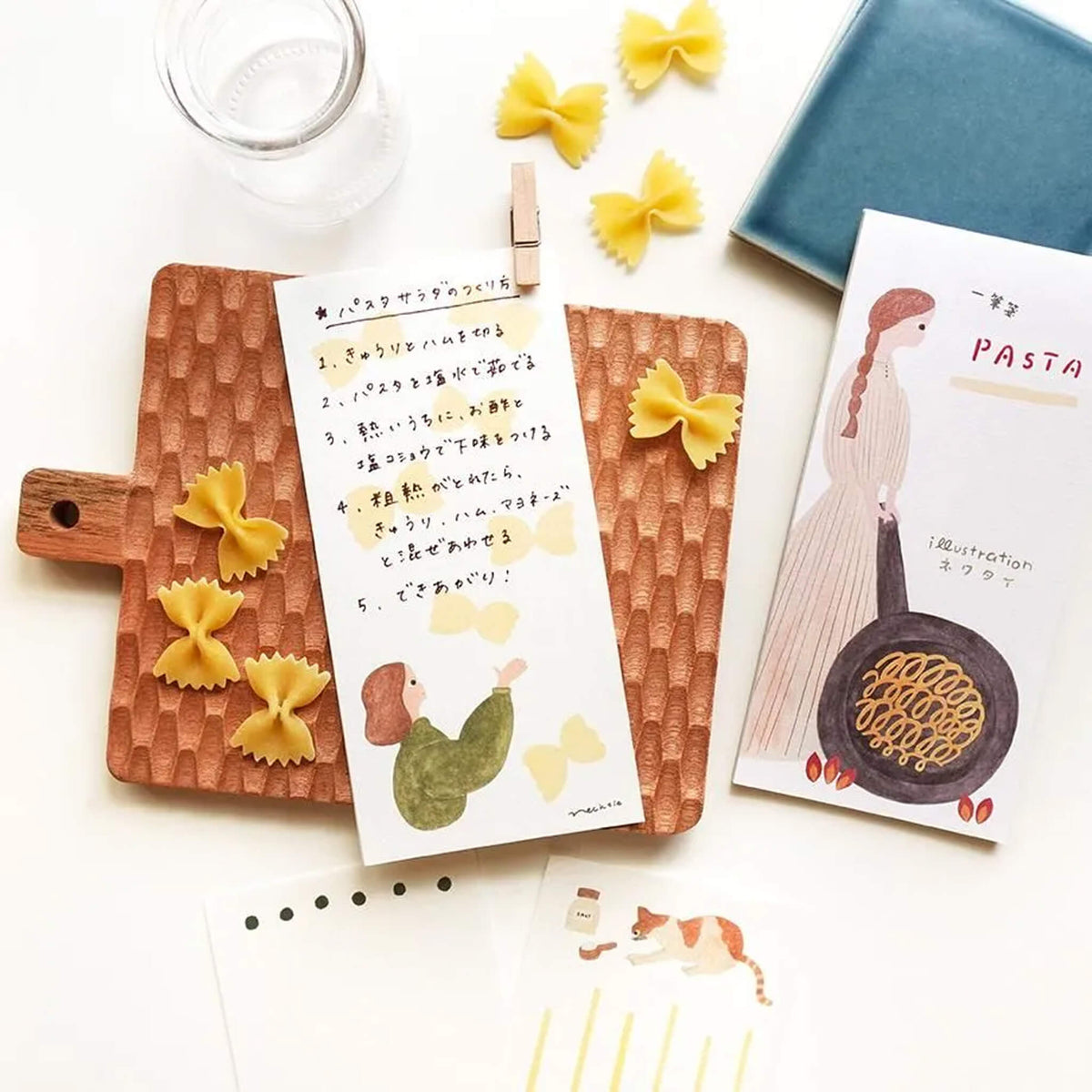 Cozyca Ippitsusen Letter Pad - PASTA - Ippitsusen