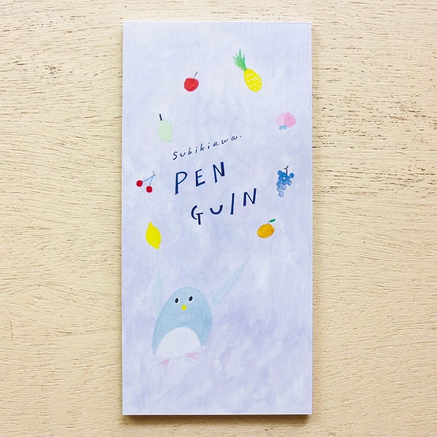 Cozyca Ippitsusen Letter Pad - Penguin - Ippitsusen