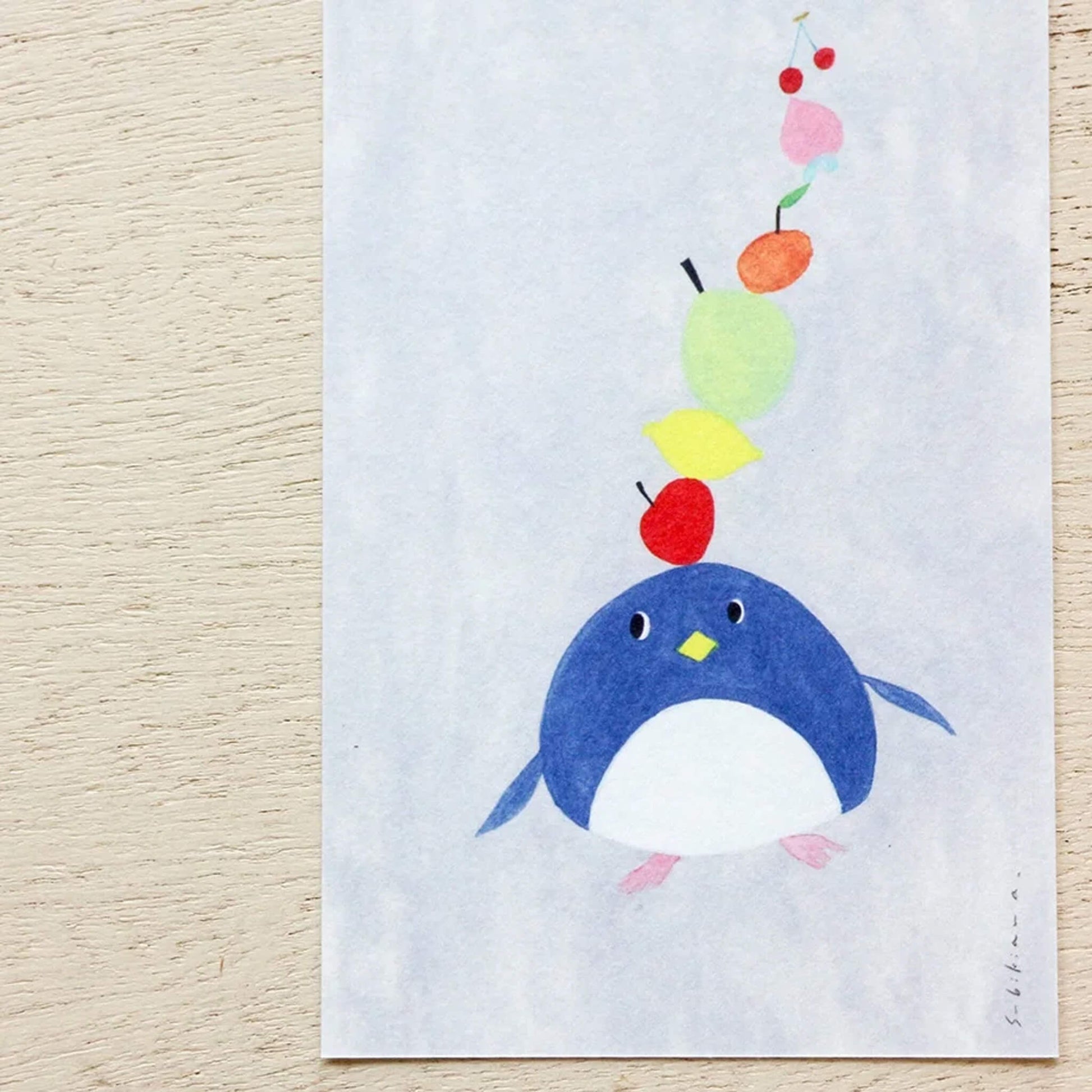 Cozyca Ippitsusen Letter Pad - Penguin - Ippitsusen