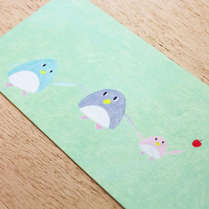 Cozyca Ippitsusen Letter Pad - Penguin - Ippitsusen