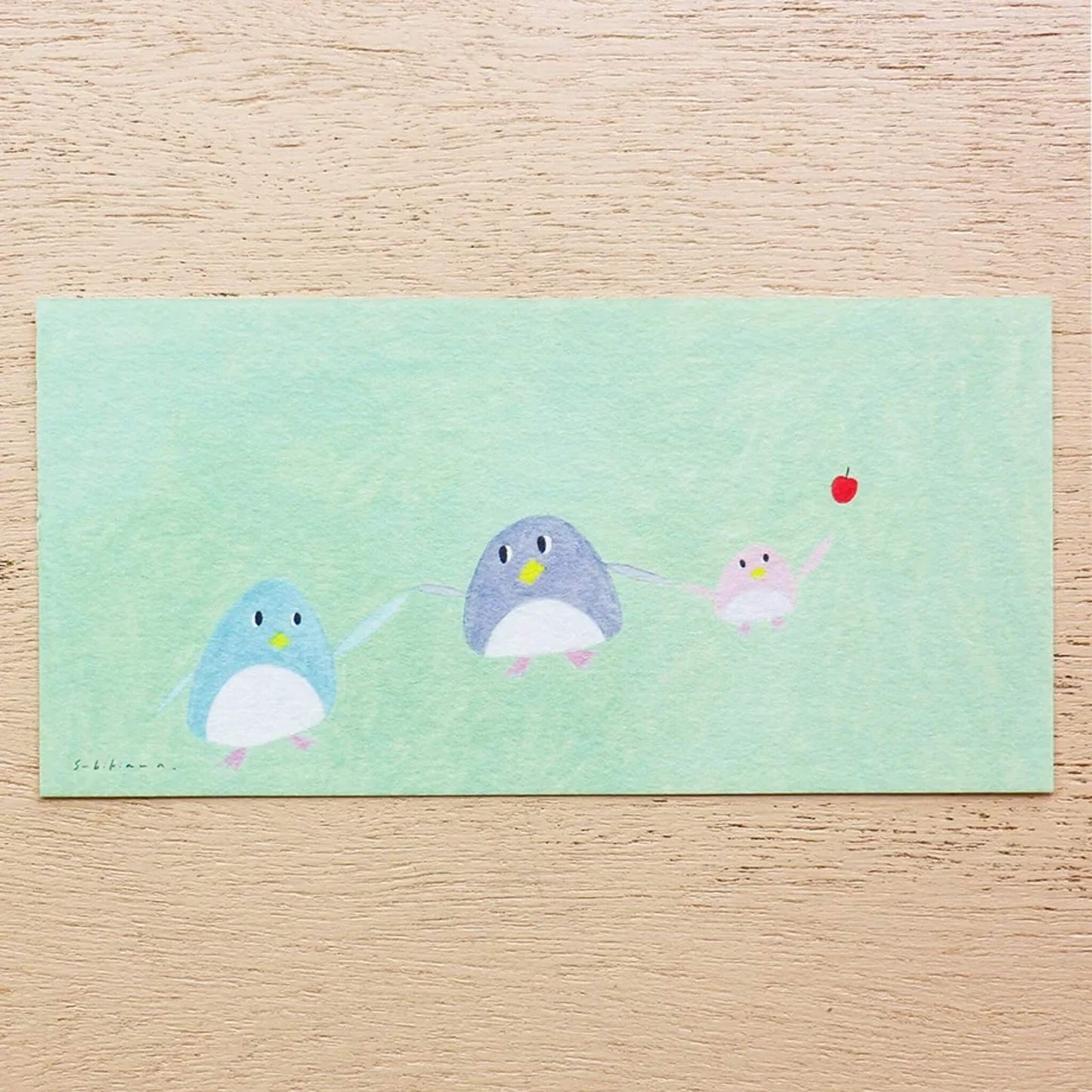 Cozyca Ippitsusen Letter Pad - Penguin - Ippitsusen