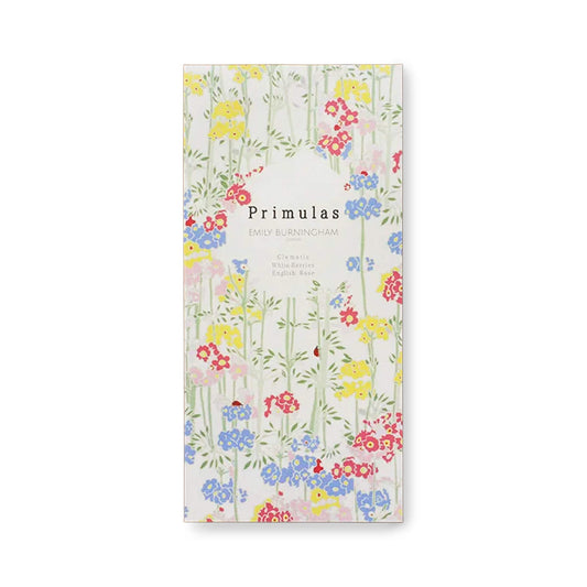 Cozyca Ippitsusen Letter Pad - Primulas - Ippitsusen