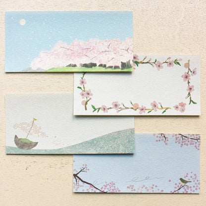 Cozyca Ippitsusen Letter Pad - Sakura - Ippitsusen