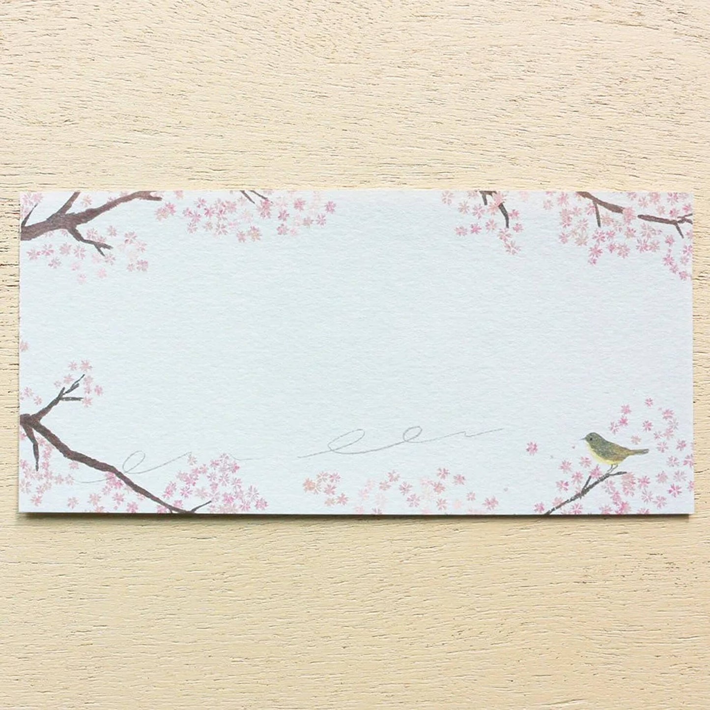 Cozyca Ippitsusen Letter Pad - Sakura - Ippitsusen