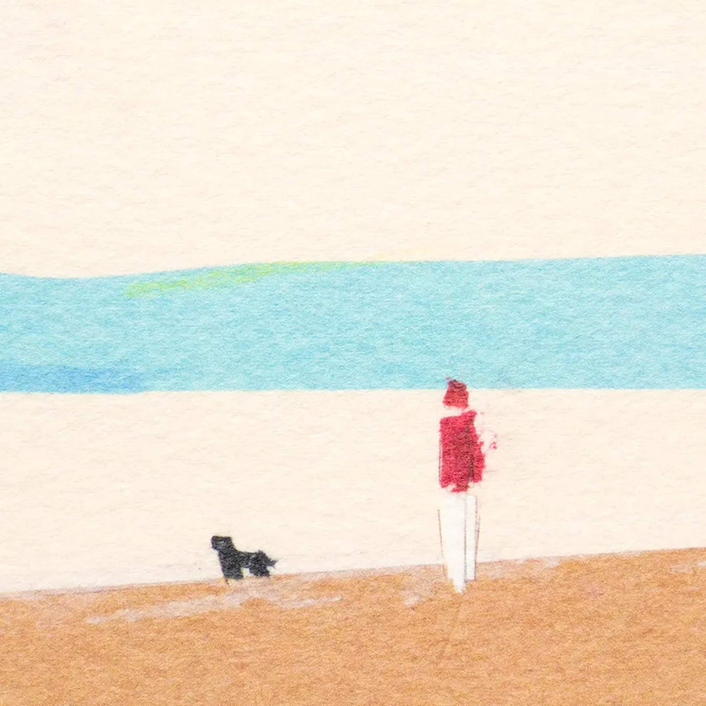 Cozyca Ippitsusen Letter Pad - Seaside - Ippitsusen