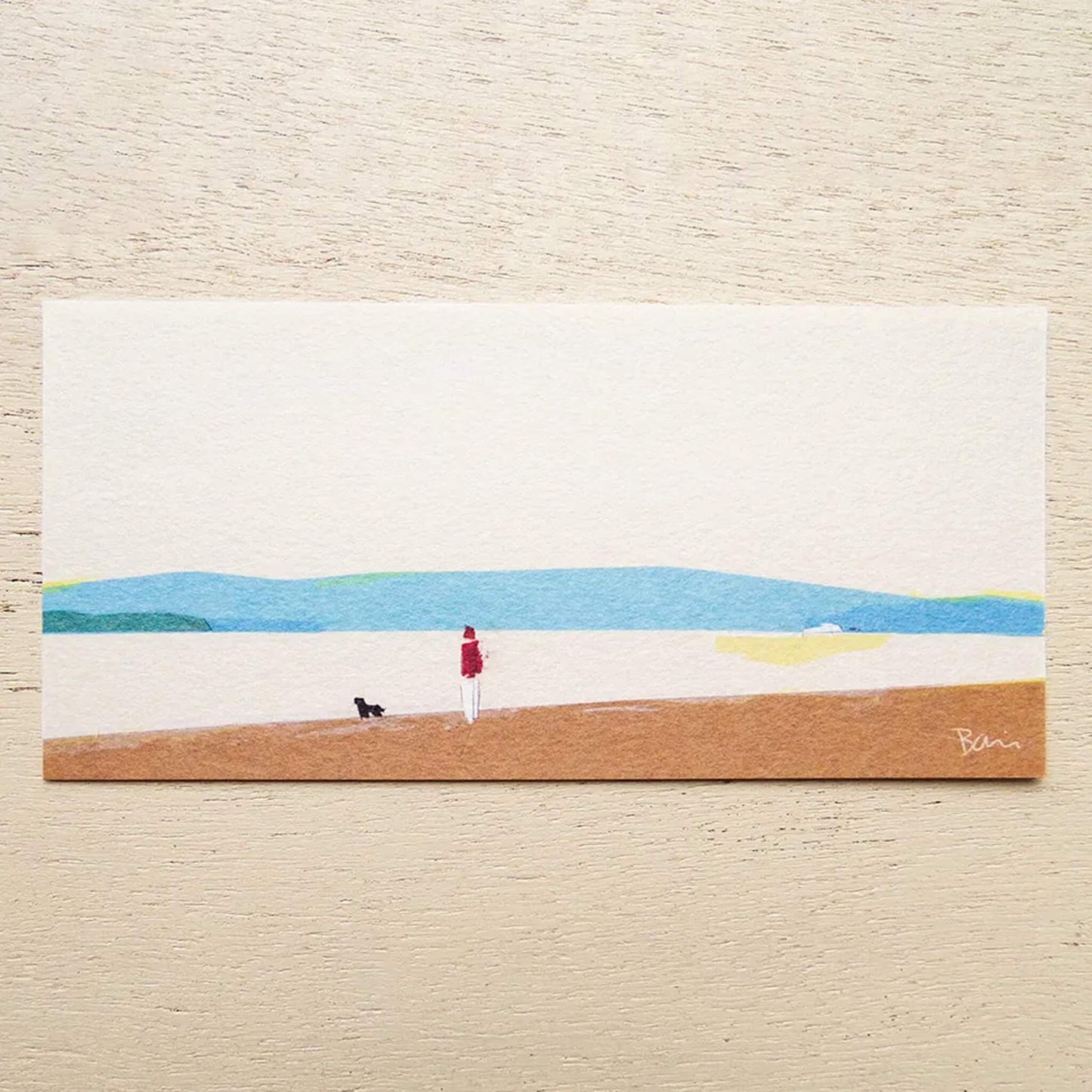 Cozyca Ippitsusen Letter Pad - Seaside - Ippitsusen