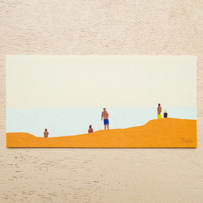 Cozyca Ippitsusen Letter Pad - Seaside - Ippitsusen