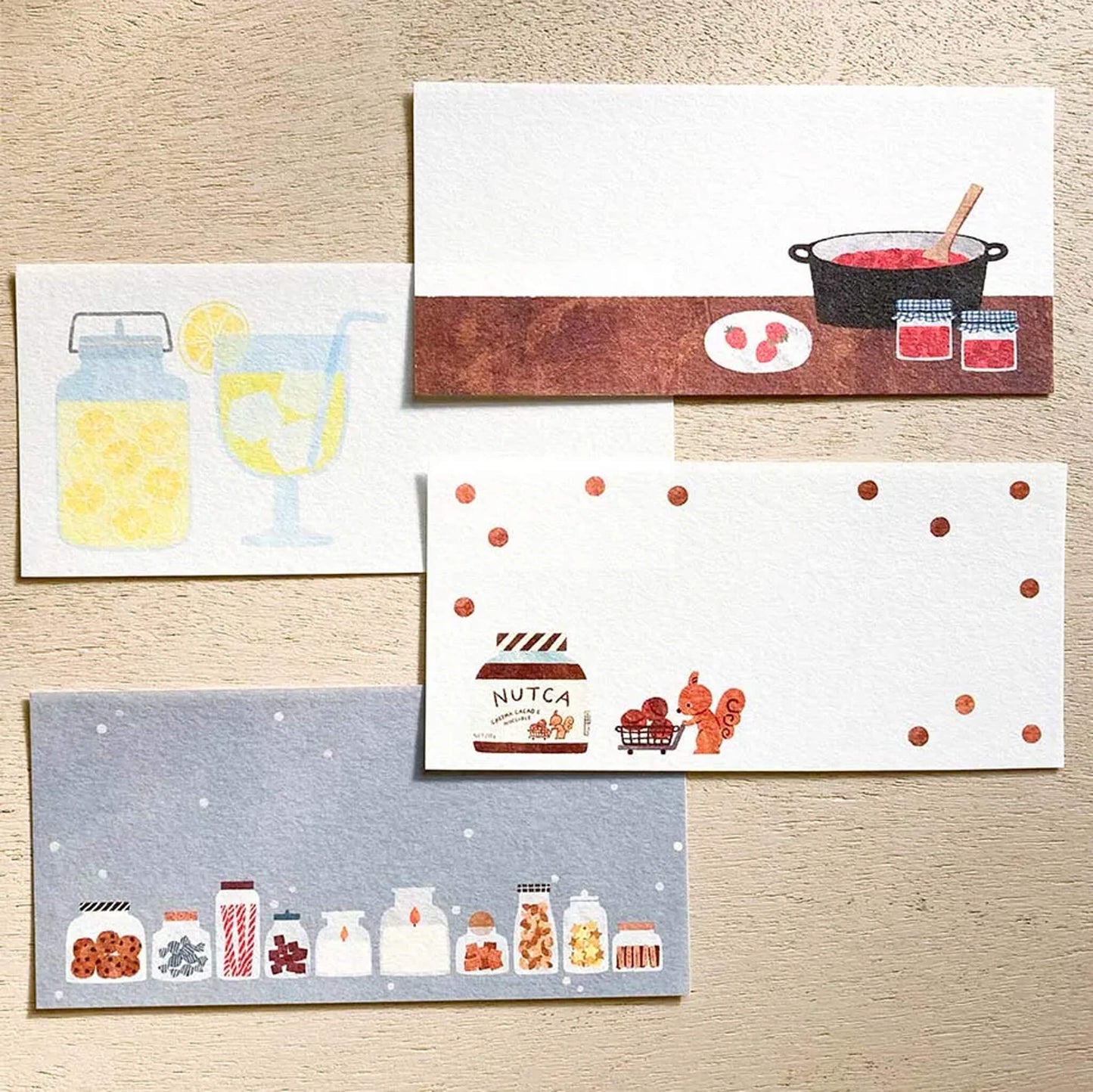 Cozyca Ippitsusen Letter Pad - Seasonal Jar - Ippitsusen