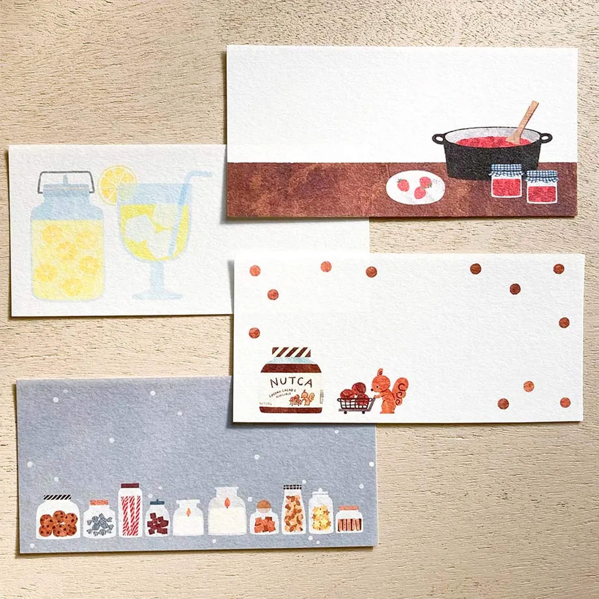 Cozyca Ippitsusen Letter Pad - Seasonal Jar - Ippitsusen