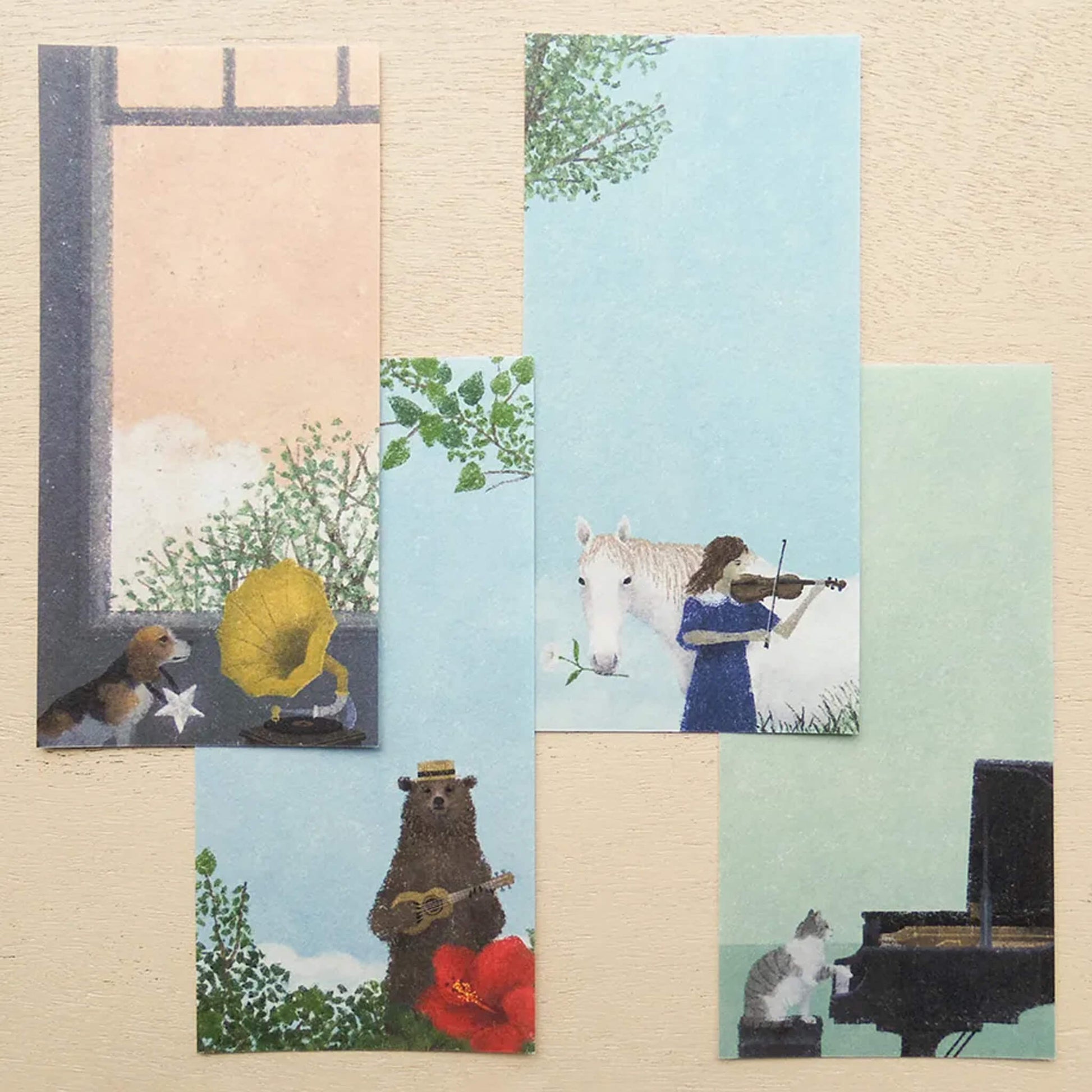 Cozyca Ippitsusen Letter Pad - Singing - Ippitsusen