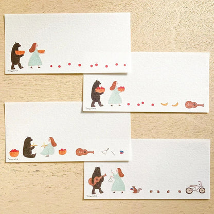 Cozyca Ippitsusen Letter Pad - Someone's Lost Items - Ippitsusen